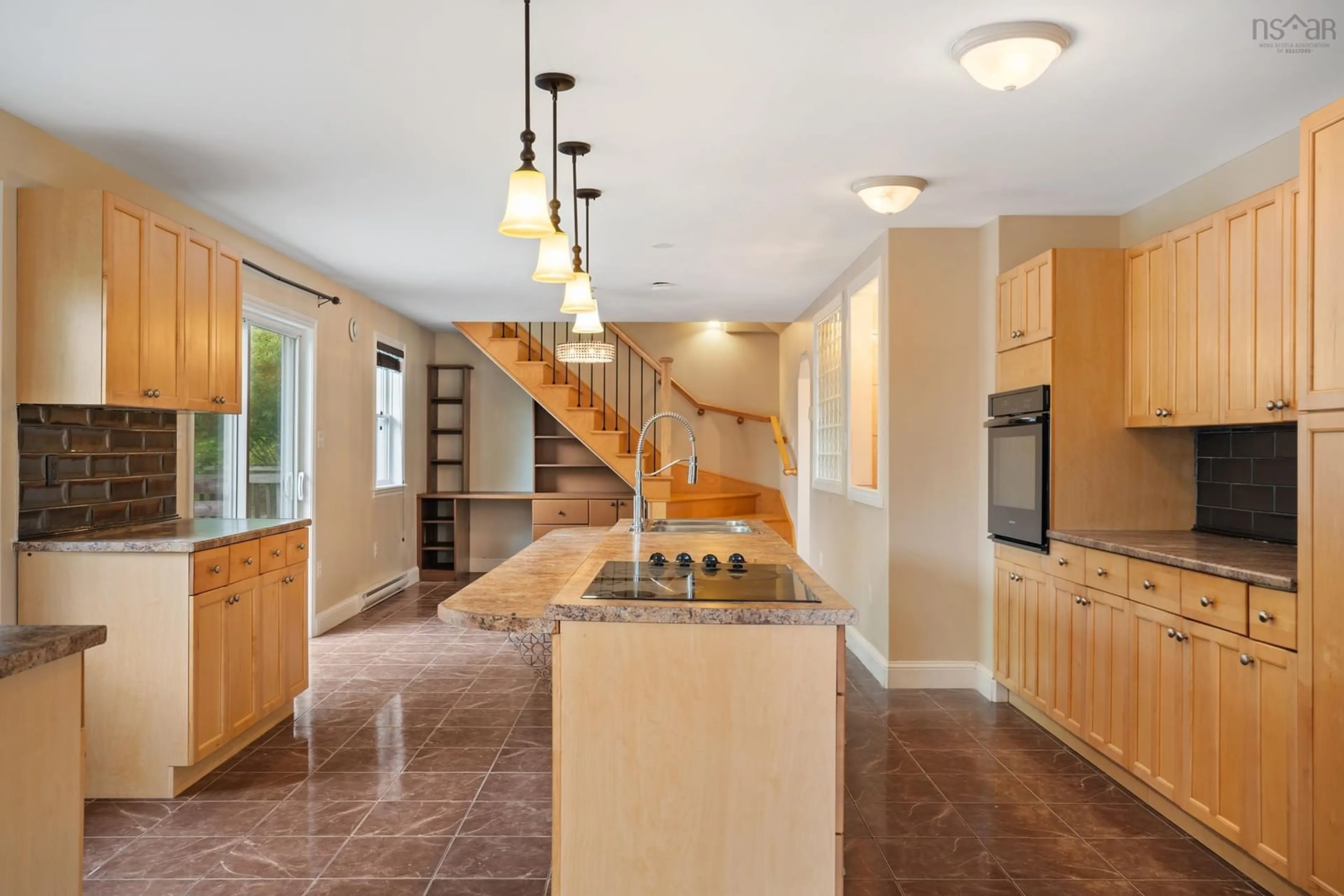 Open concept kitchen, ceramic/tile floor for 680 Hammonds Plains Rd, Bedford Nova Scotia B4B 1A7