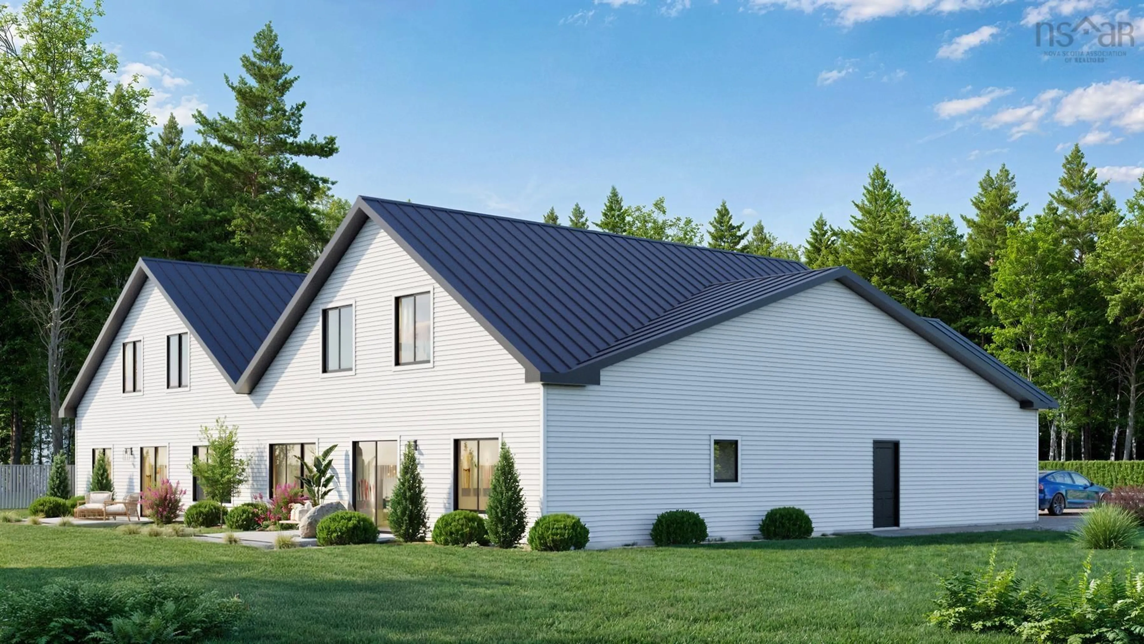 Home with vinyl exterior material, building for 143 Roundhouse Dr, Bridgewater Nova Scotia B4V 9A9