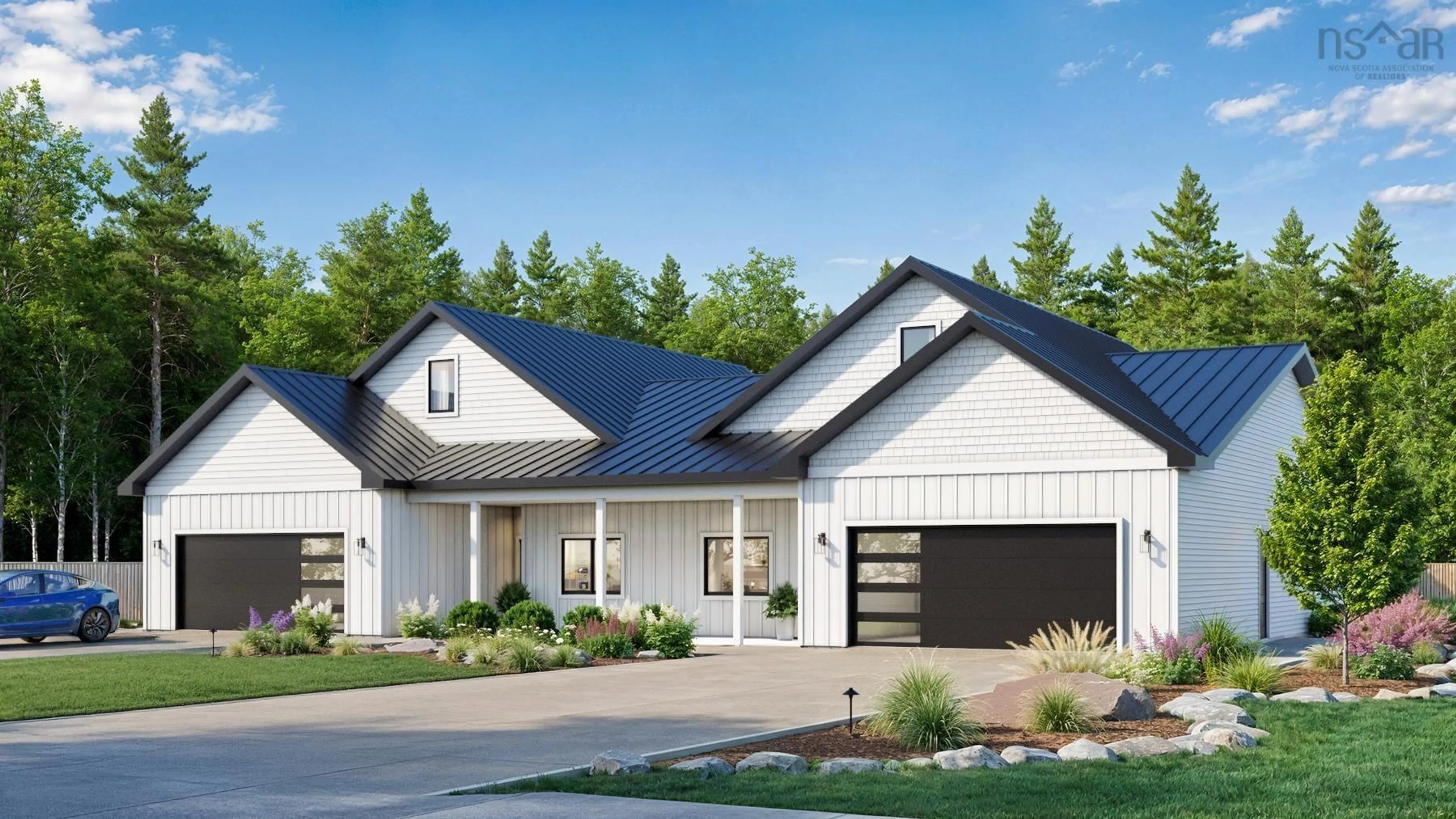 Home with vinyl exterior material, street for 147 Roundhouse Dr, Bridgewater Nova Scotia B4V 9A9