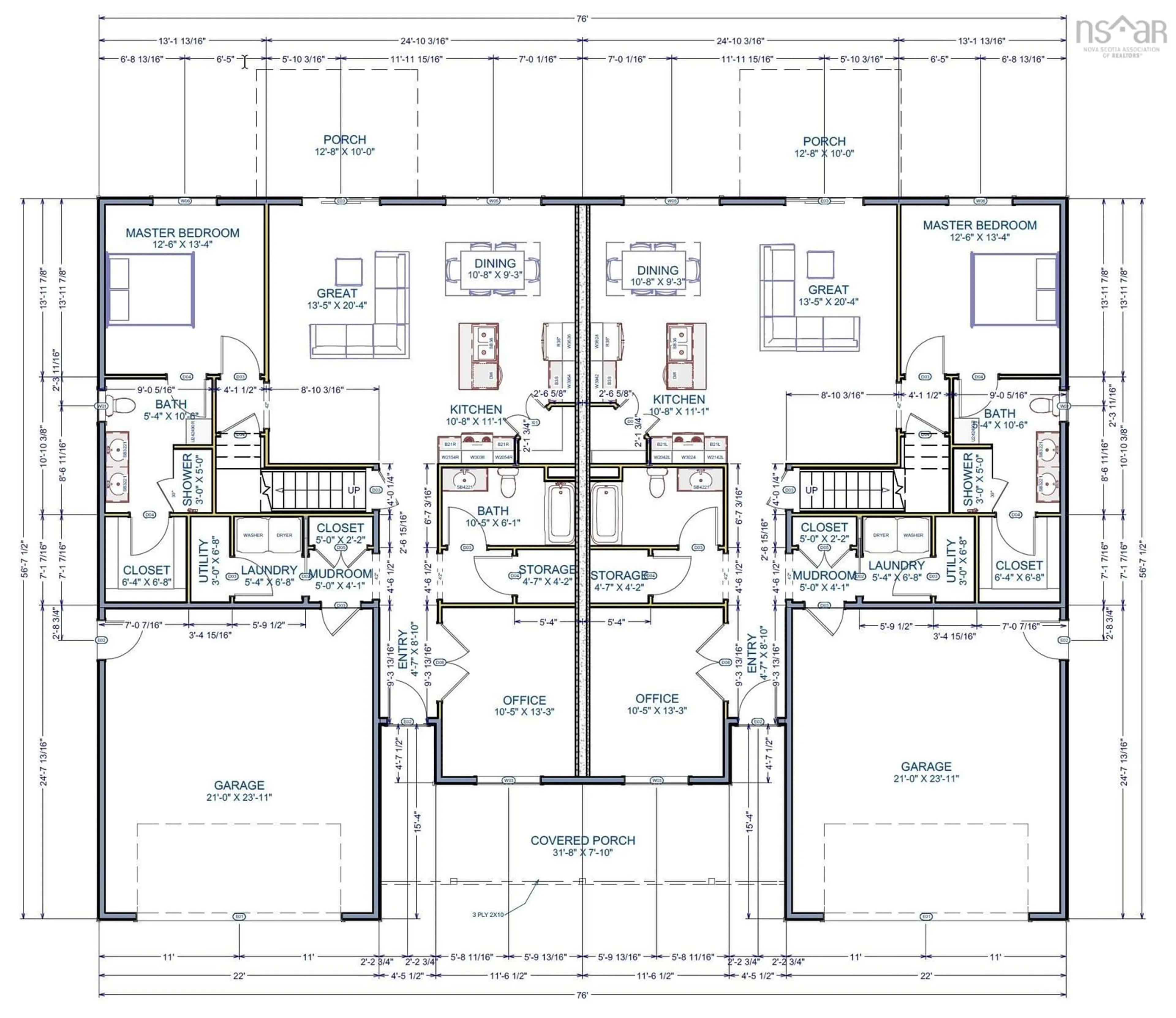 Floor plan for 147 Roundhouse Dr, Bridgewater Nova Scotia B4V 9A9