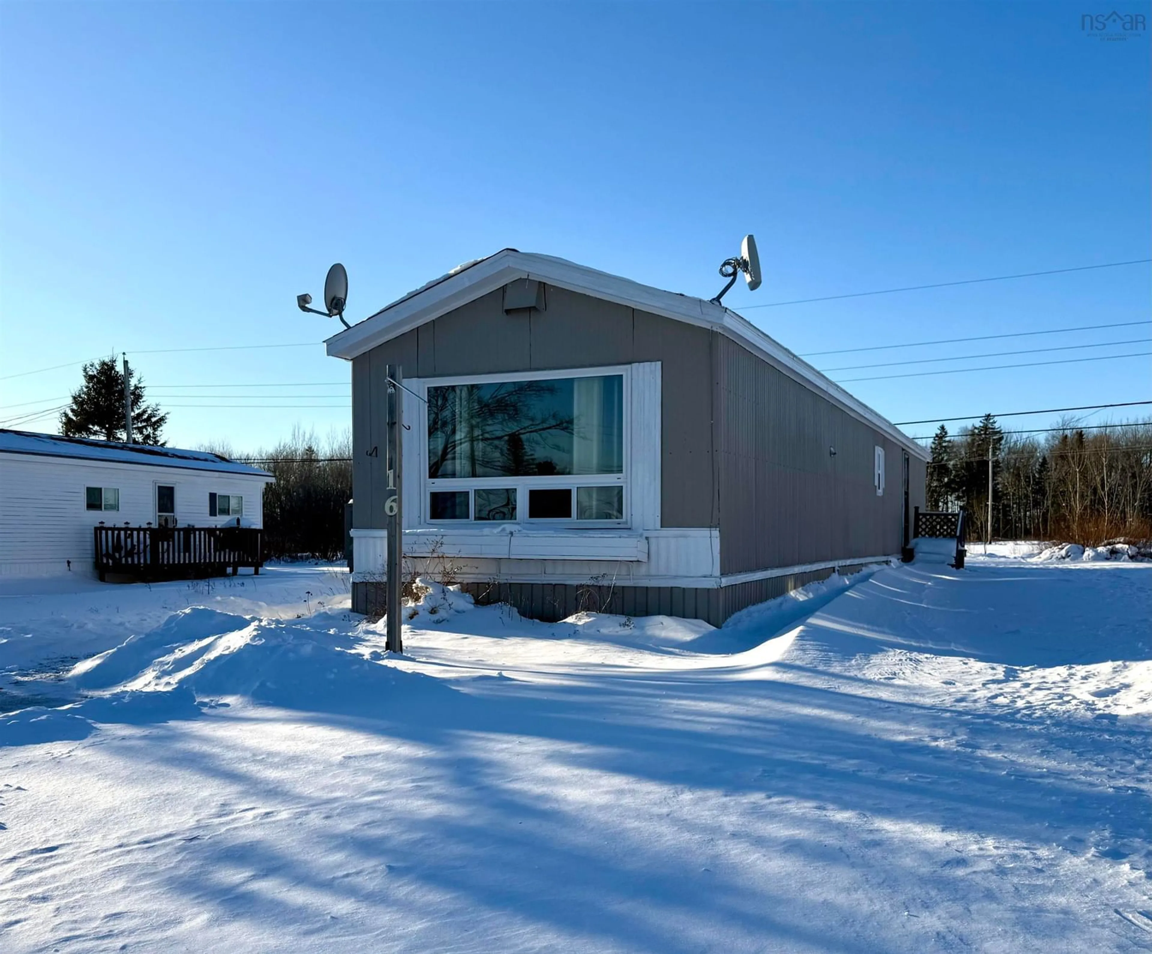 Home with vinyl exterior material, building for 16 Brentwood Estate, Amherst Nova Scotia B4H 4G6