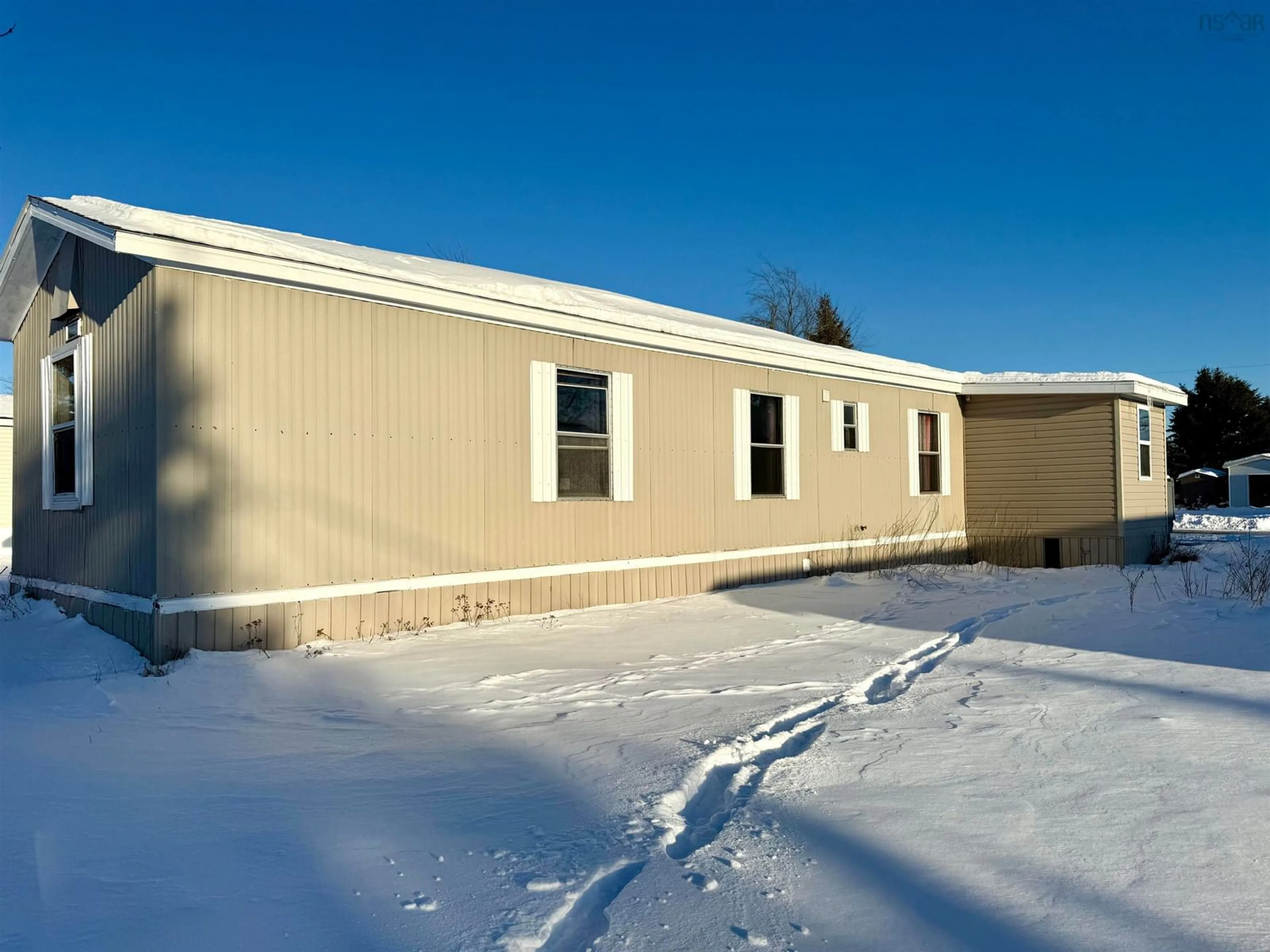 Home with vinyl exterior material, building for 16 Brentwood Estate, Amherst Nova Scotia B4H 4G6