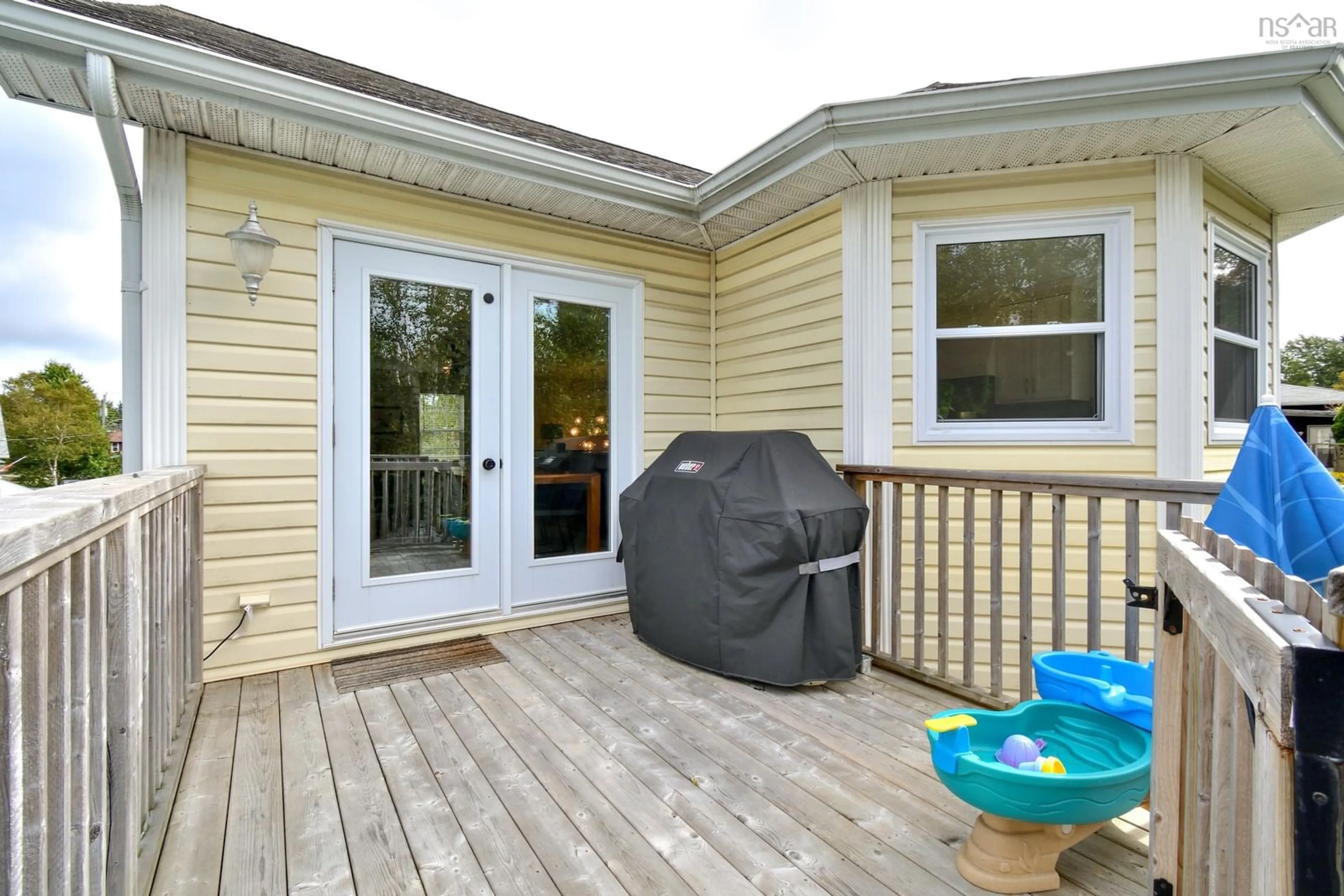 Patio, water/lake/river/ocean view for 44 Ferndell Crescent, Sydney Nova Scotia B1S 3C6