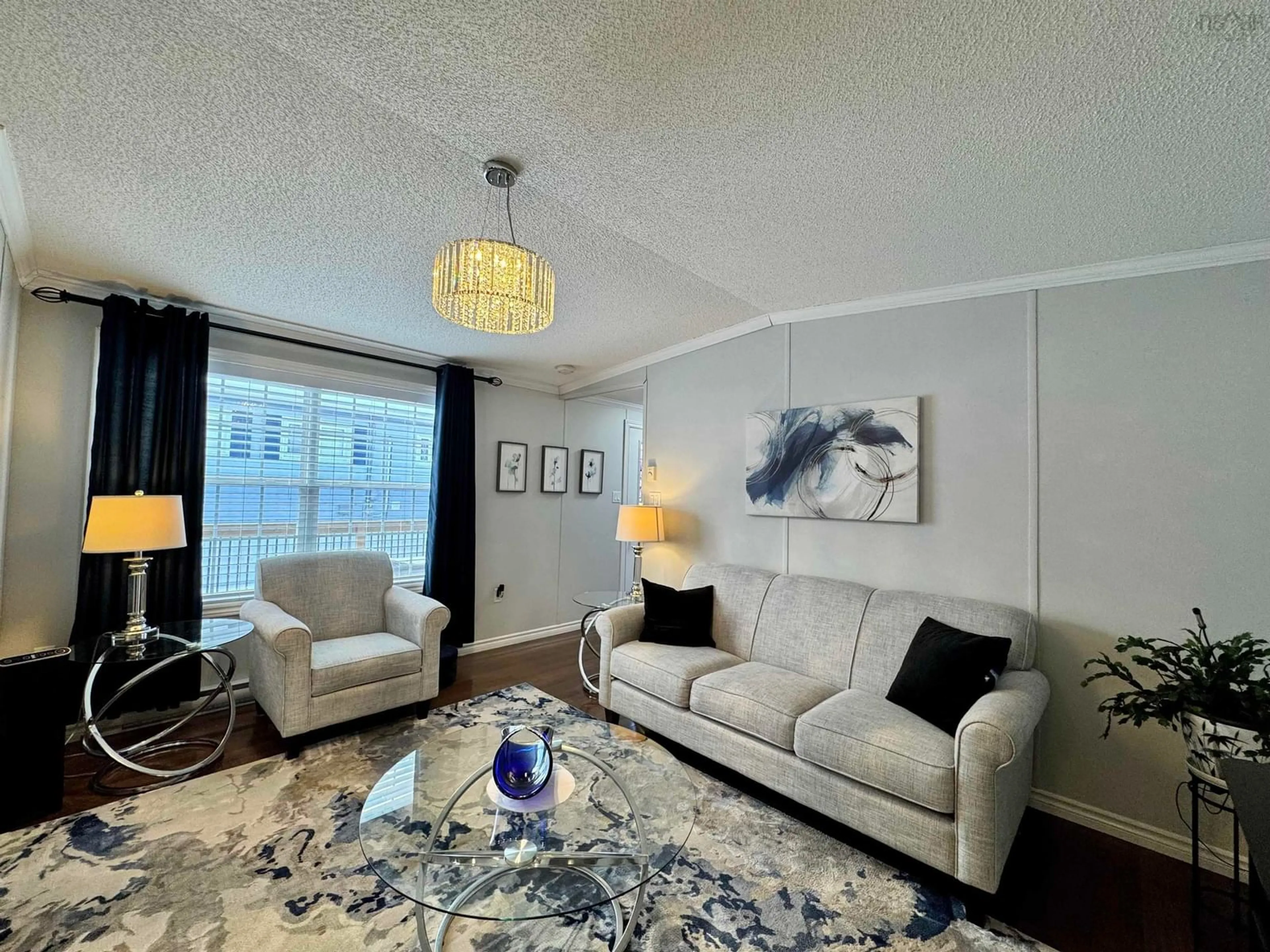 Living room with furniture, unknown for 14 Sharon Dr, Middle Sackville Nova Scotia B4E 1E3