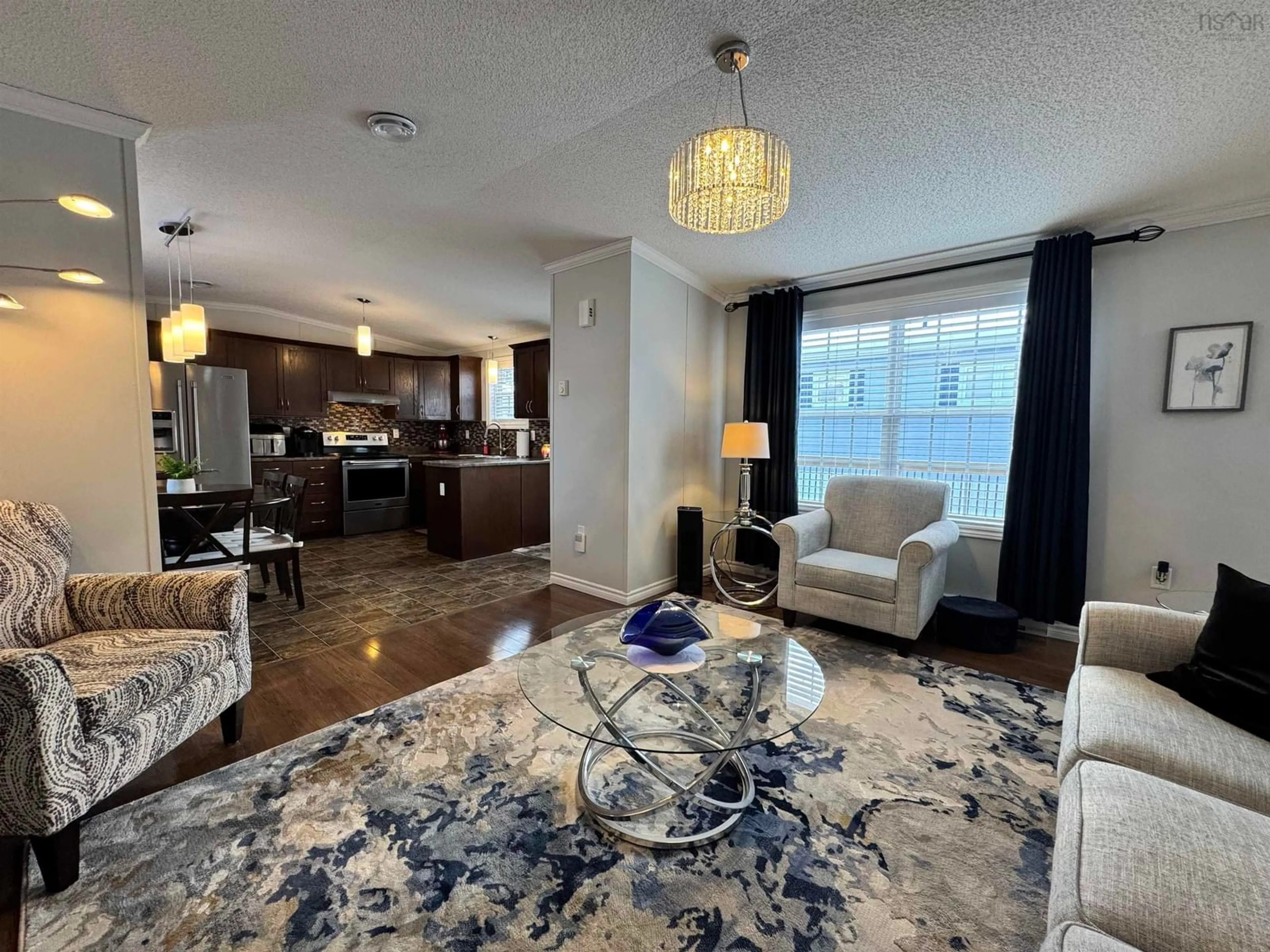 Living room with furniture, unknown for 14 Sharon Dr, Middle Sackville Nova Scotia B4E 1E3