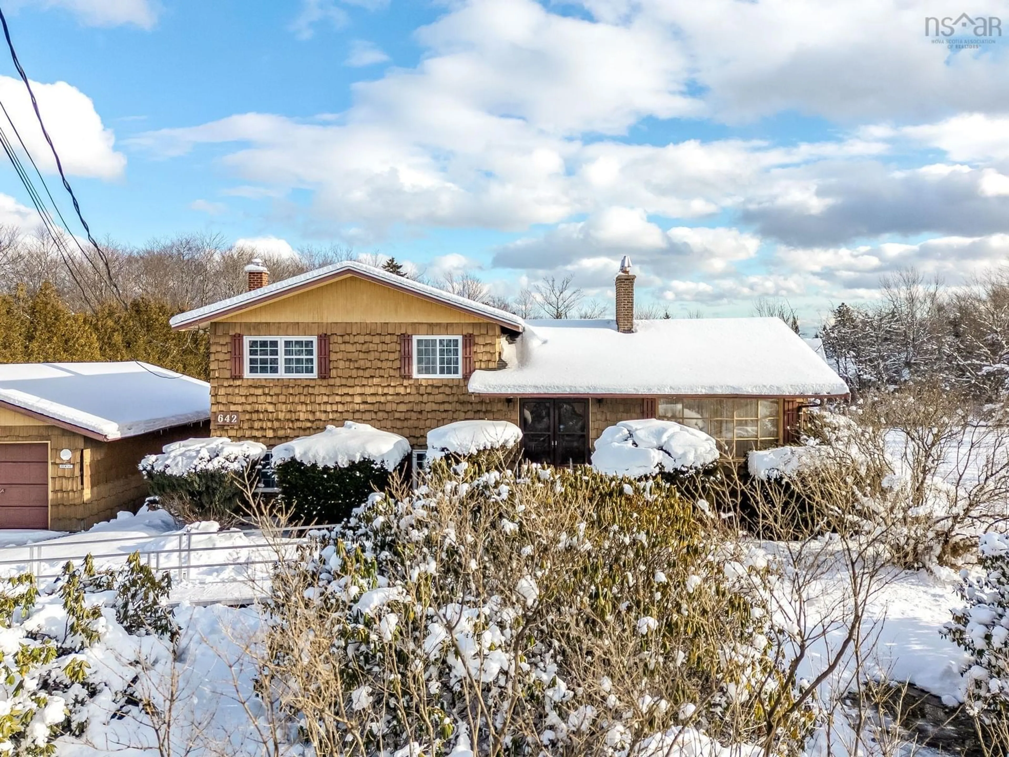 A pic from outside/outdoor area/front of a property/back of a property/a pic from drone, street for 642 Lucasville Rd, Lucasville Nova Scotia B4B 1R9