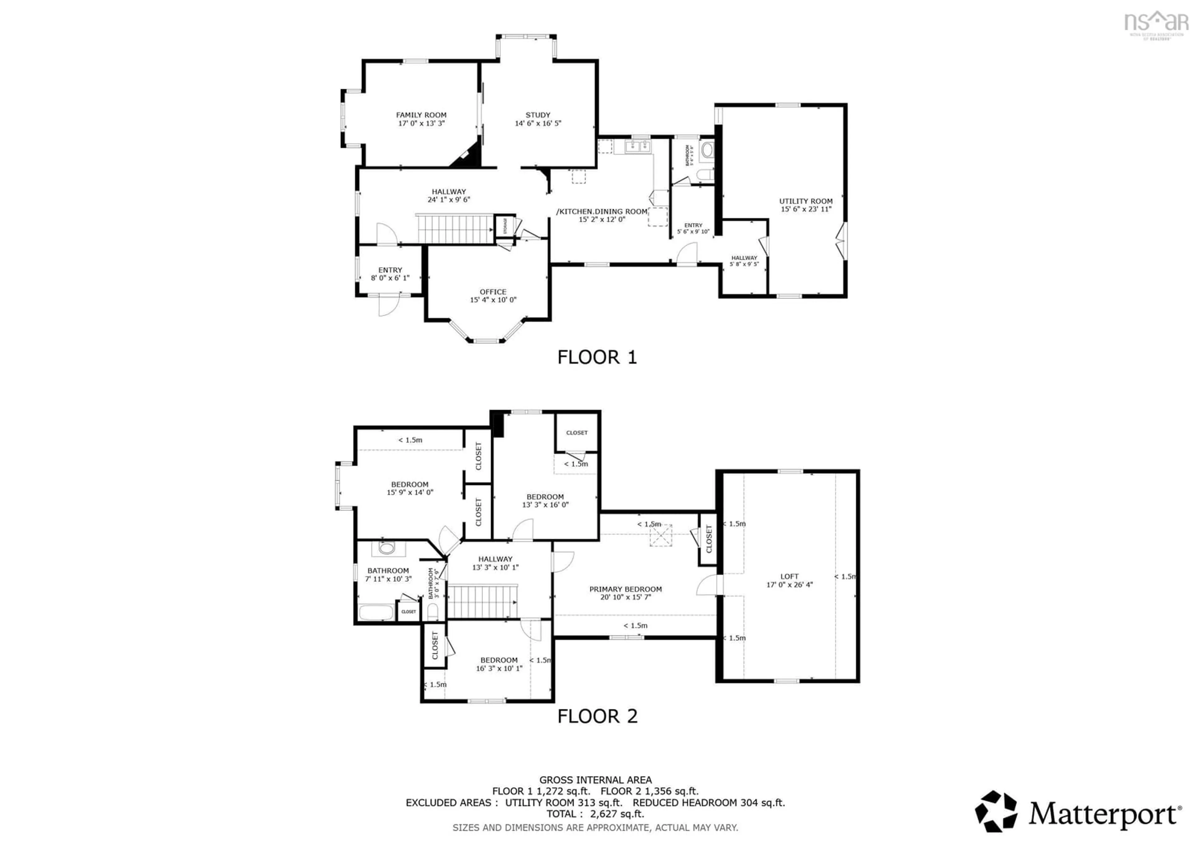 Floor plan for 251 Victoria St, Amherst Nova Scotia B4H 4C4