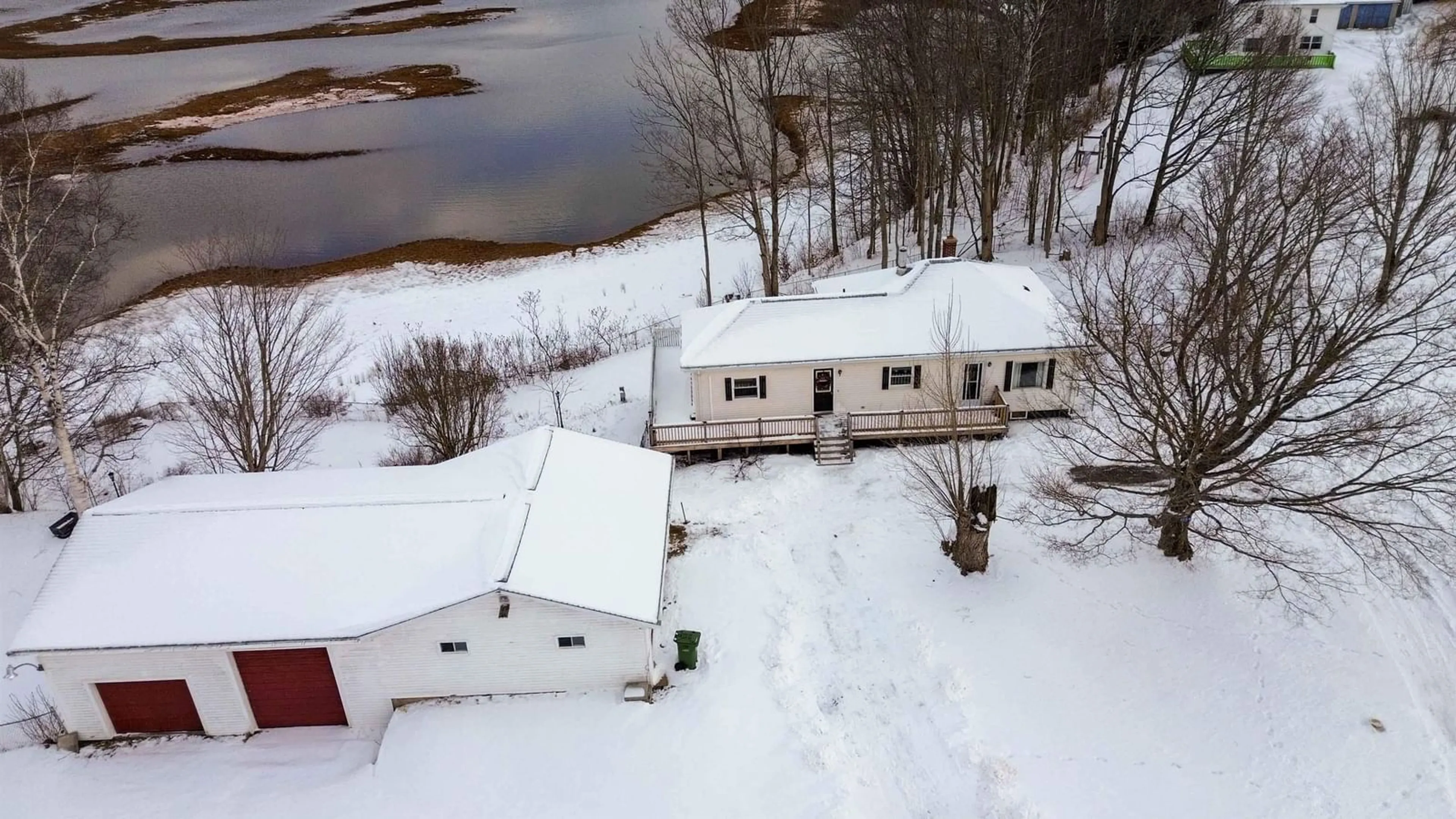 A pic from outside/outdoor area/front of a property/back of a property/a pic from drone, water/lake/river/ocean view for 1258 Pereau Rd, Upper Pereau Nova Scotia B0P 1H0