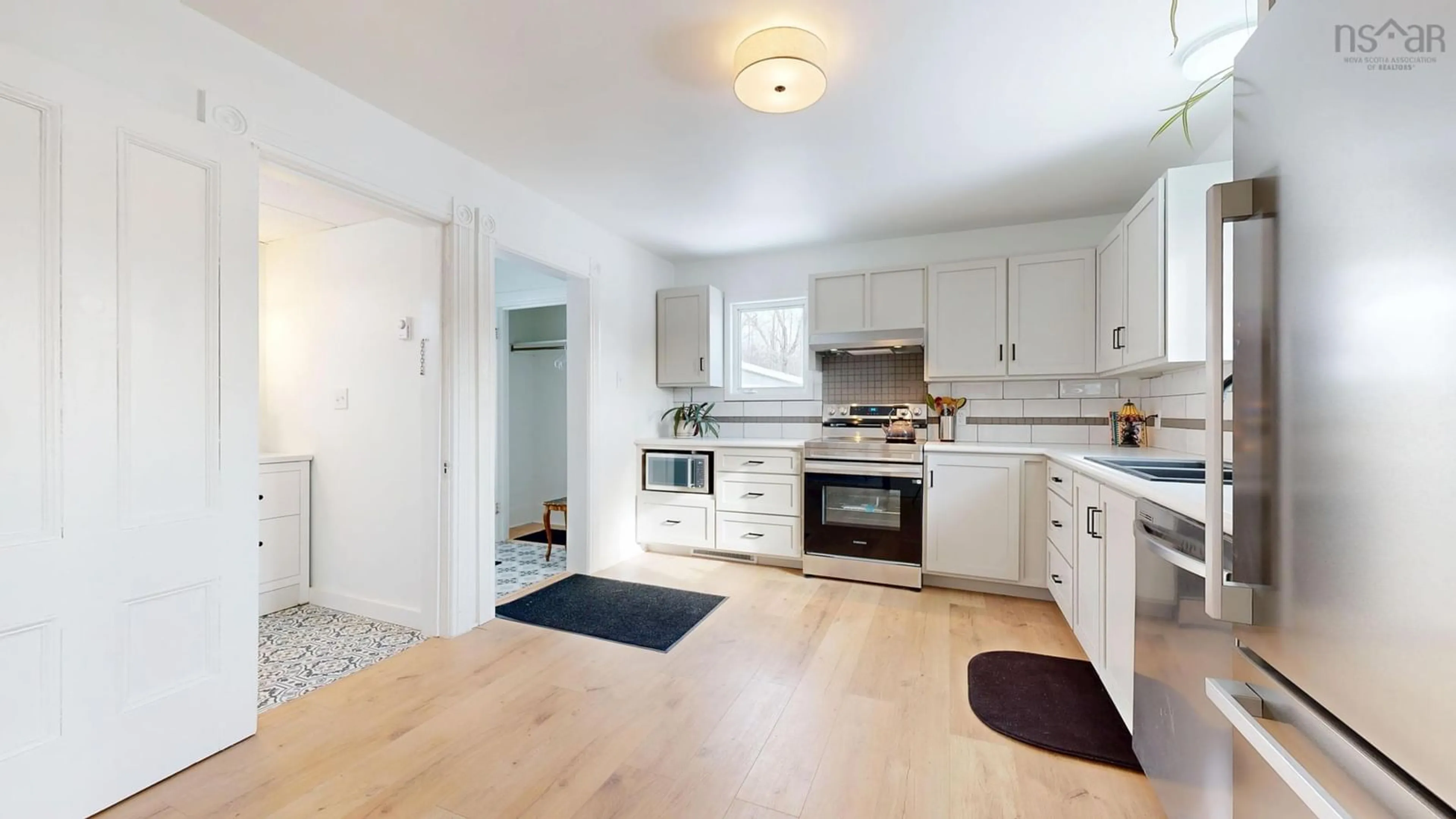 Open concept kitchen, unknown for 489 Back Centre Rd, Back Centre Nova Scotia B0J 2C0