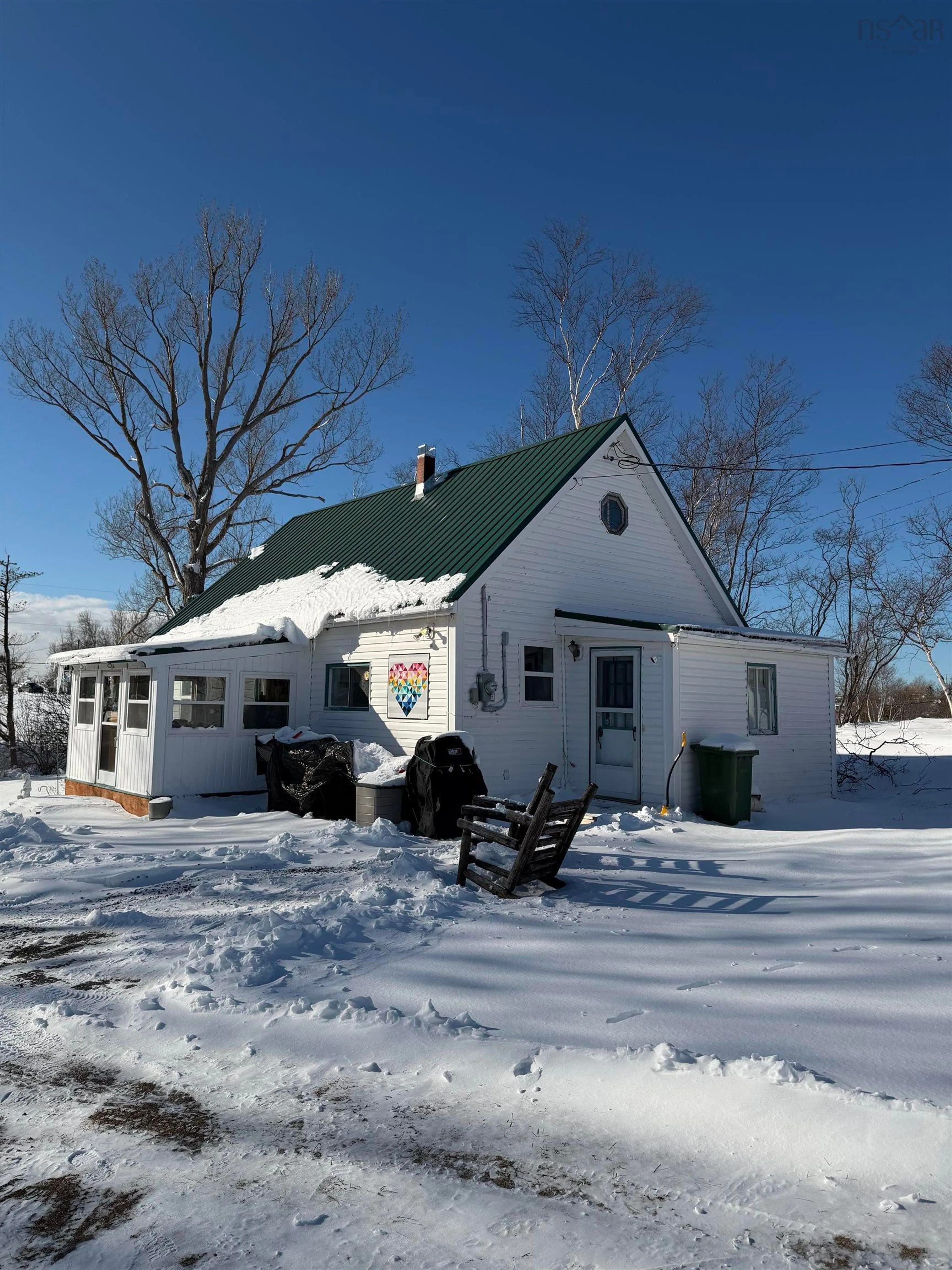 A pic from outside/outdoor area/front of a property/back of a property/a pic from drone, street for 1211 Shore Rd, Waterside Nova Scotia B0K 1H0