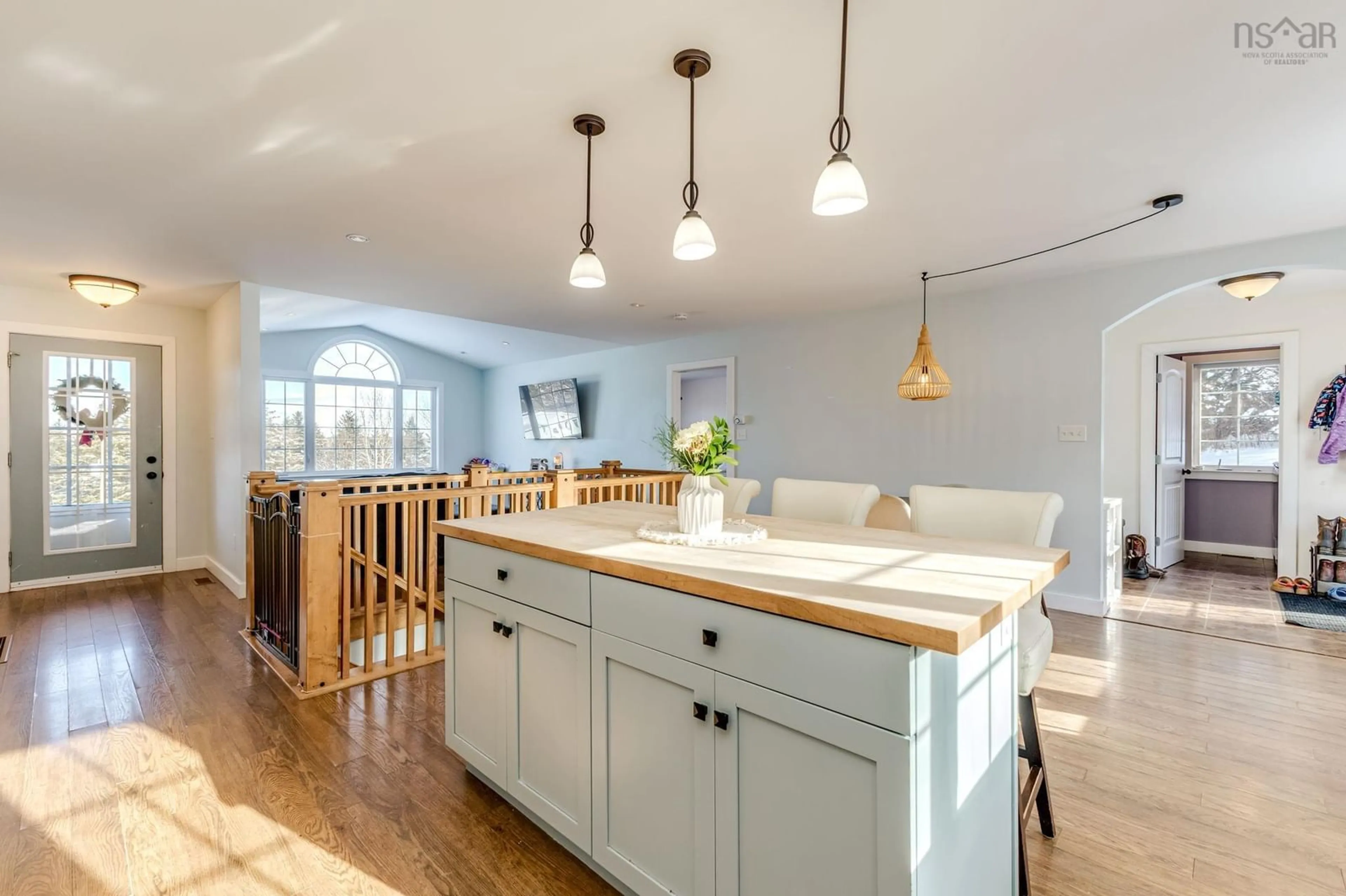 Open concept kitchen, unknown for 61 Fourth St, Maclellan's Brook Nova Scotia B2H 5C7