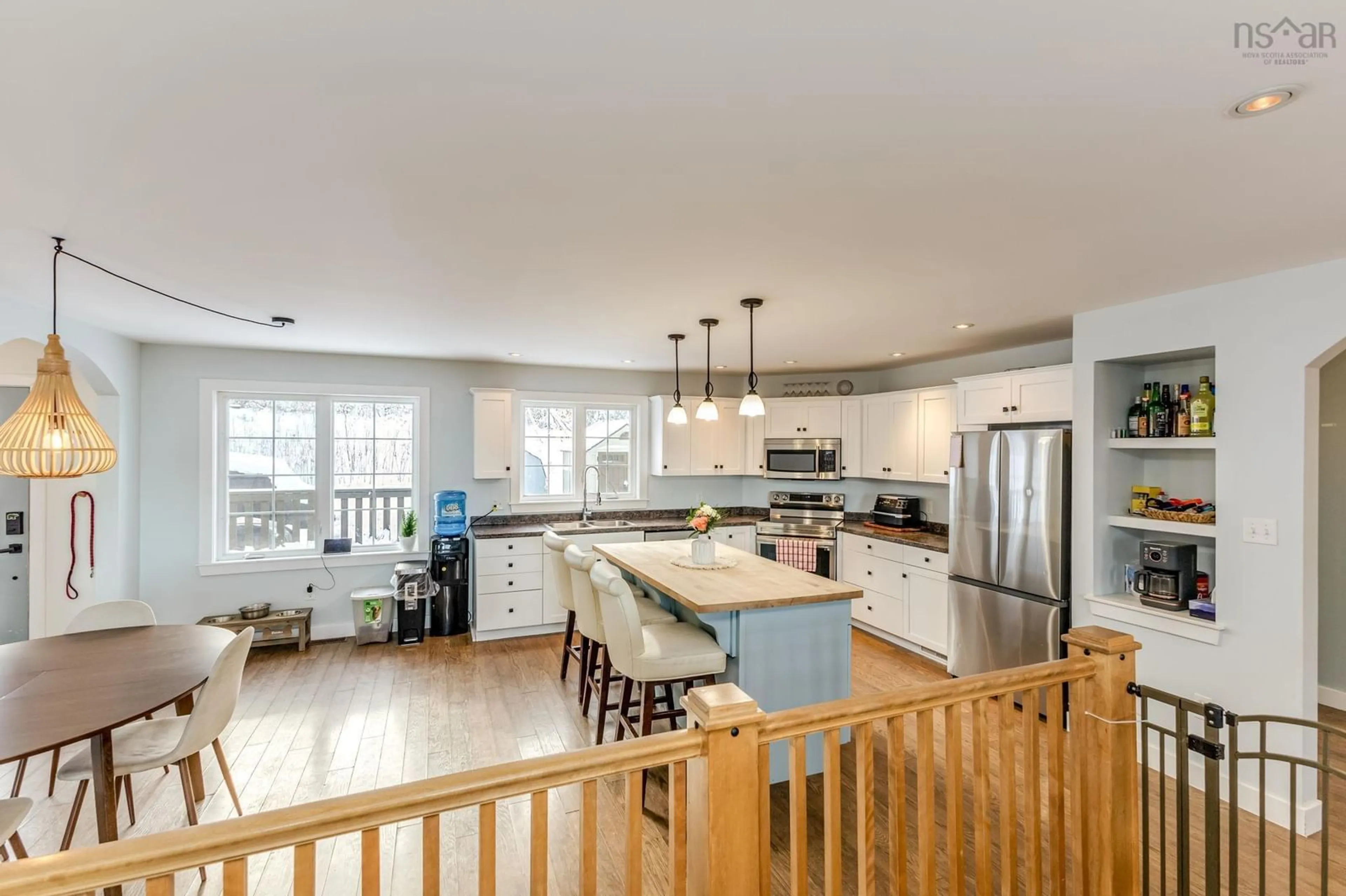 Open concept kitchen, unknown for 61 Fourth St, Maclellan's Brook Nova Scotia B2H 5C7