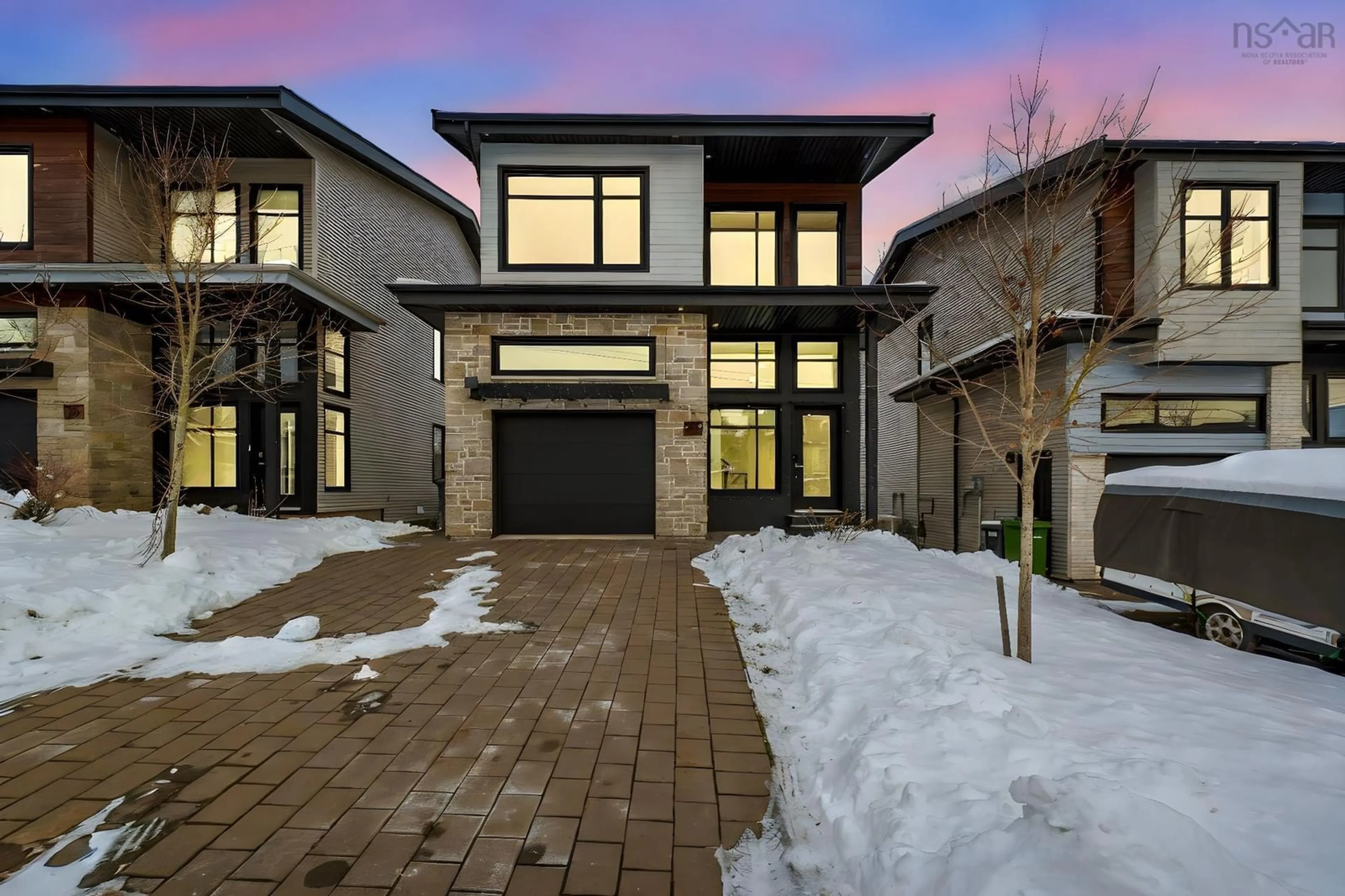 Home with brick exterior material, street for 9 Serotina Lane, Bedford Nova Scotia B4P 0P1