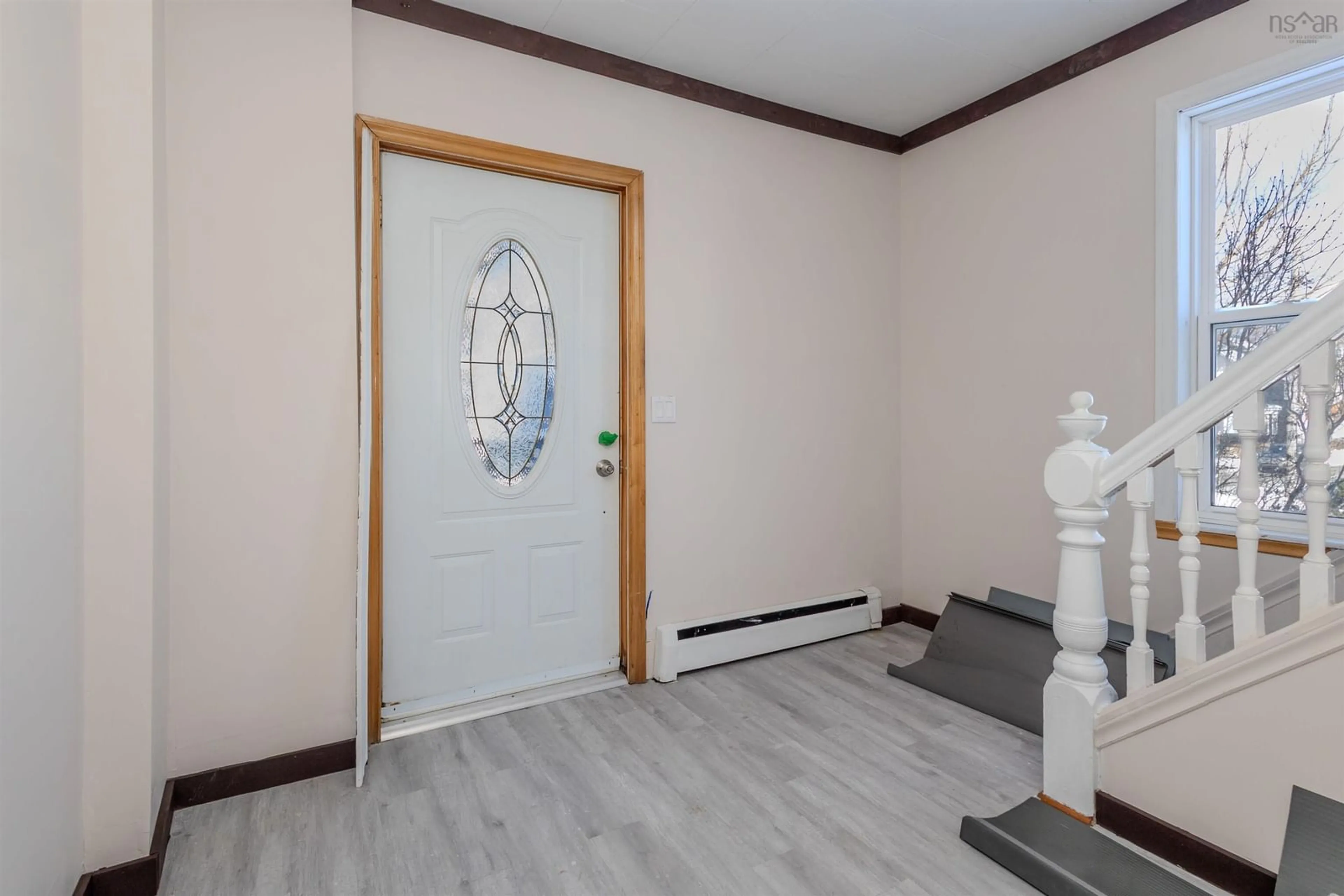 Indoor entryway for 61 Leonard St, Sydney Nova Scotia B1S 2T6