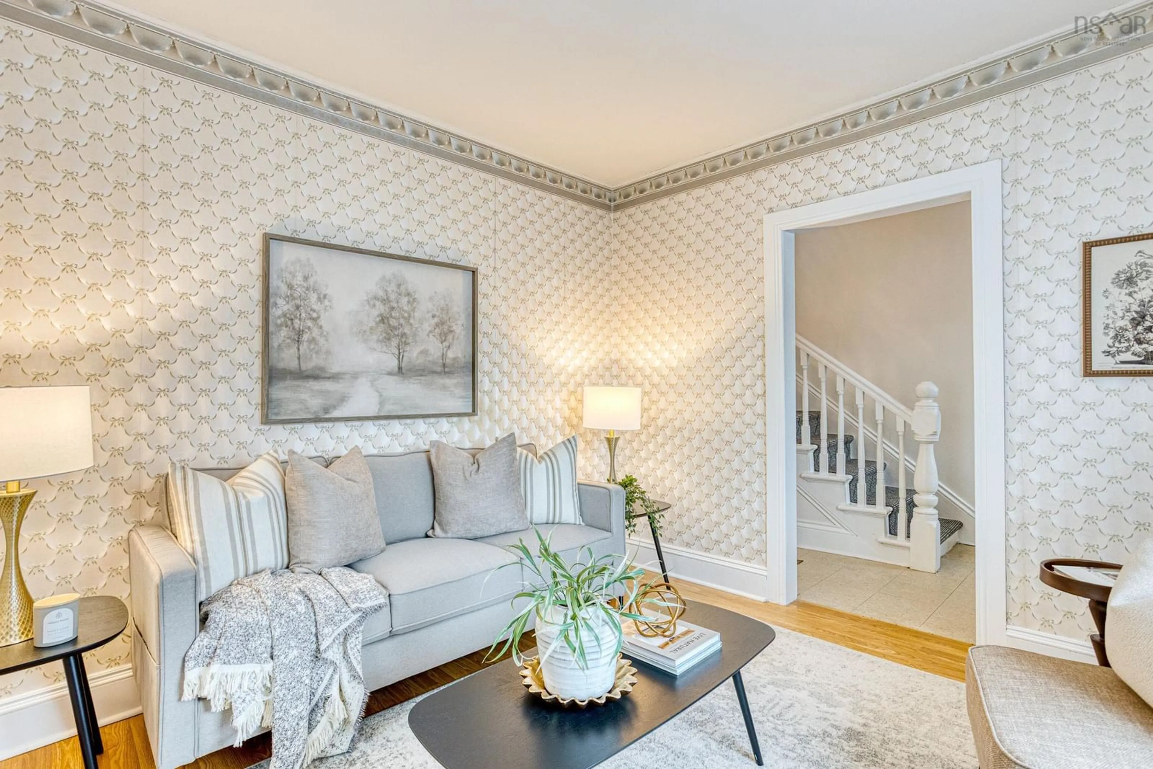 Living room with furniture, unknown for 11 Maynard St, Dartmouth Nova Scotia B2Y 1V8