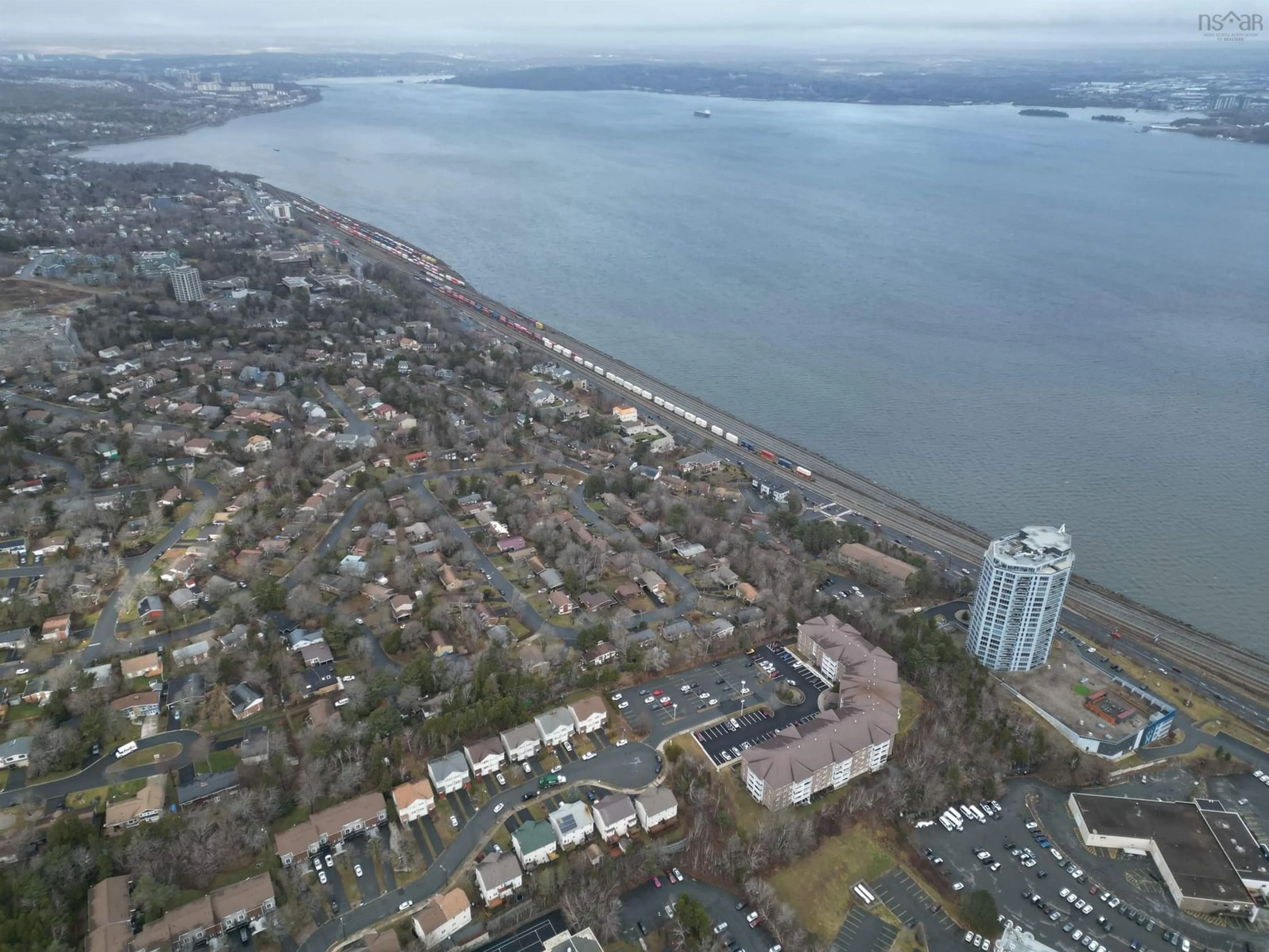 A pic from outside/outdoor area/front of a property/back of a property/a pic from drone, water/lake/river/ocean view for 10 Stoneybrook Crt #10, Clayton Park Nova Scotia B3M 3L1