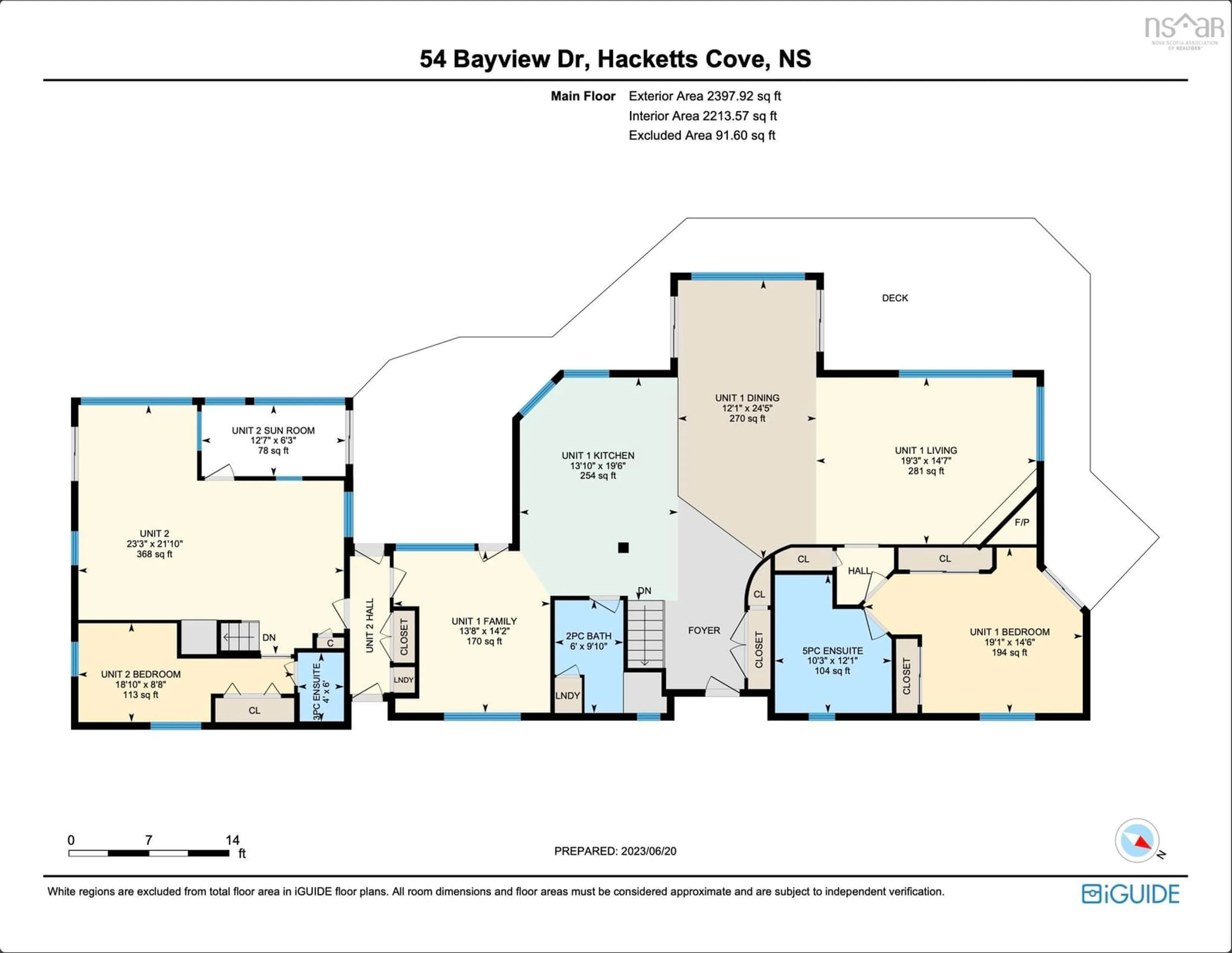 Floor plan for 54 Bayview Dr, Hackett's Cove Nova Scotia B3Z 3J9