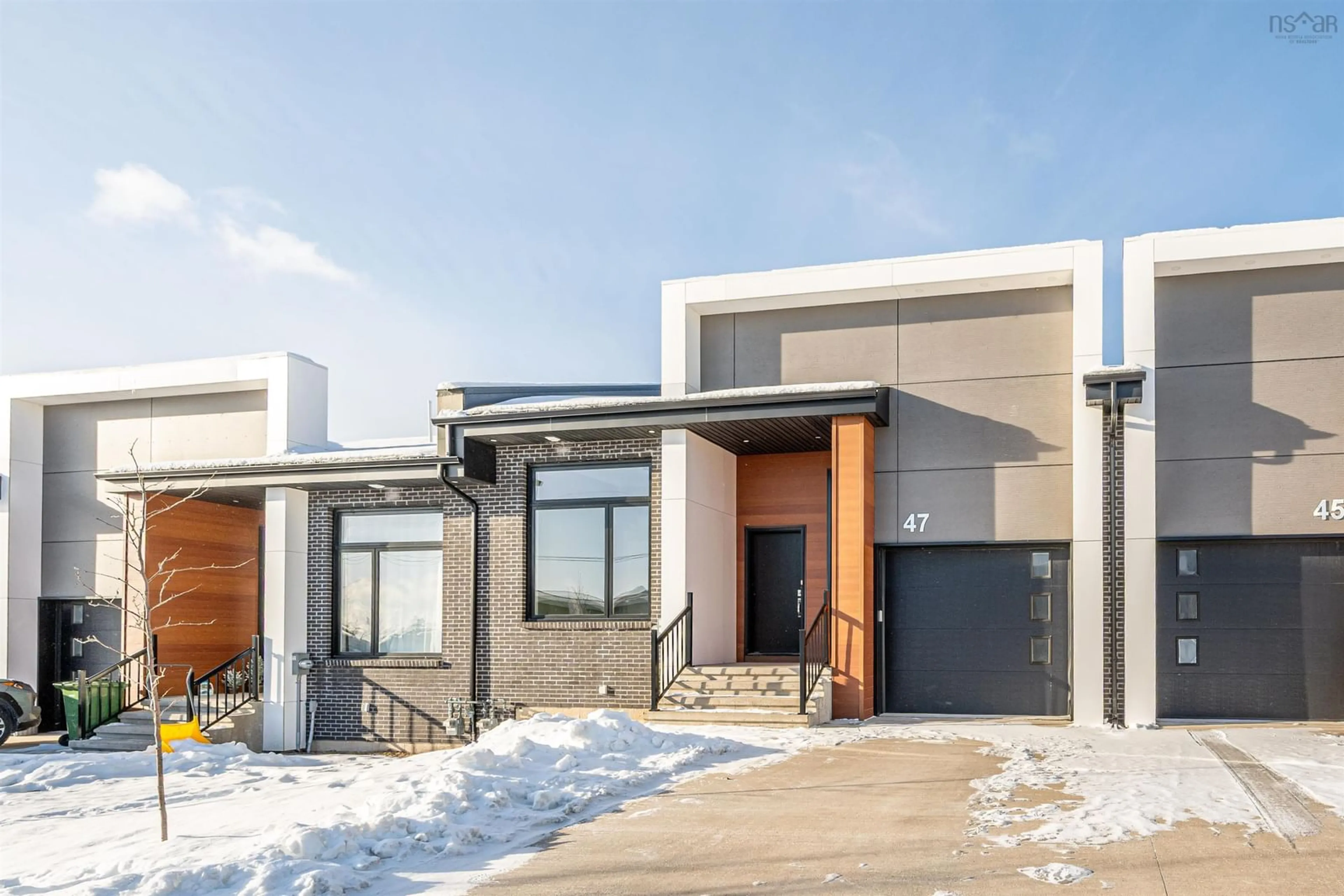 Home with brick exterior material, street for 47 Helen Creighton Crt, Bedford Nova Scotia B4B 0Z6