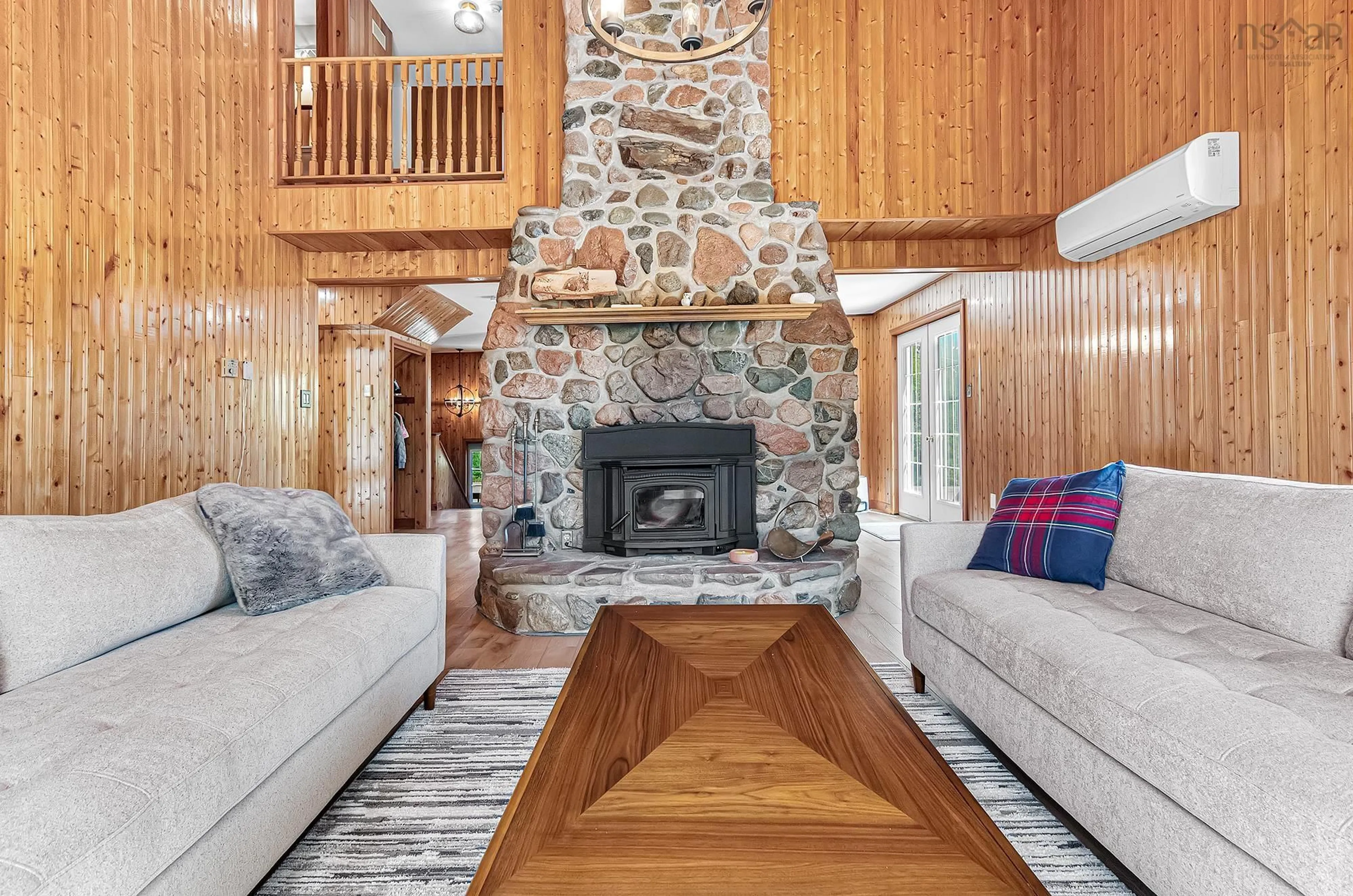 Living room with furniture, unknown for 420 Highway 246, Wentworth Nova Scotia B0M 1Z0