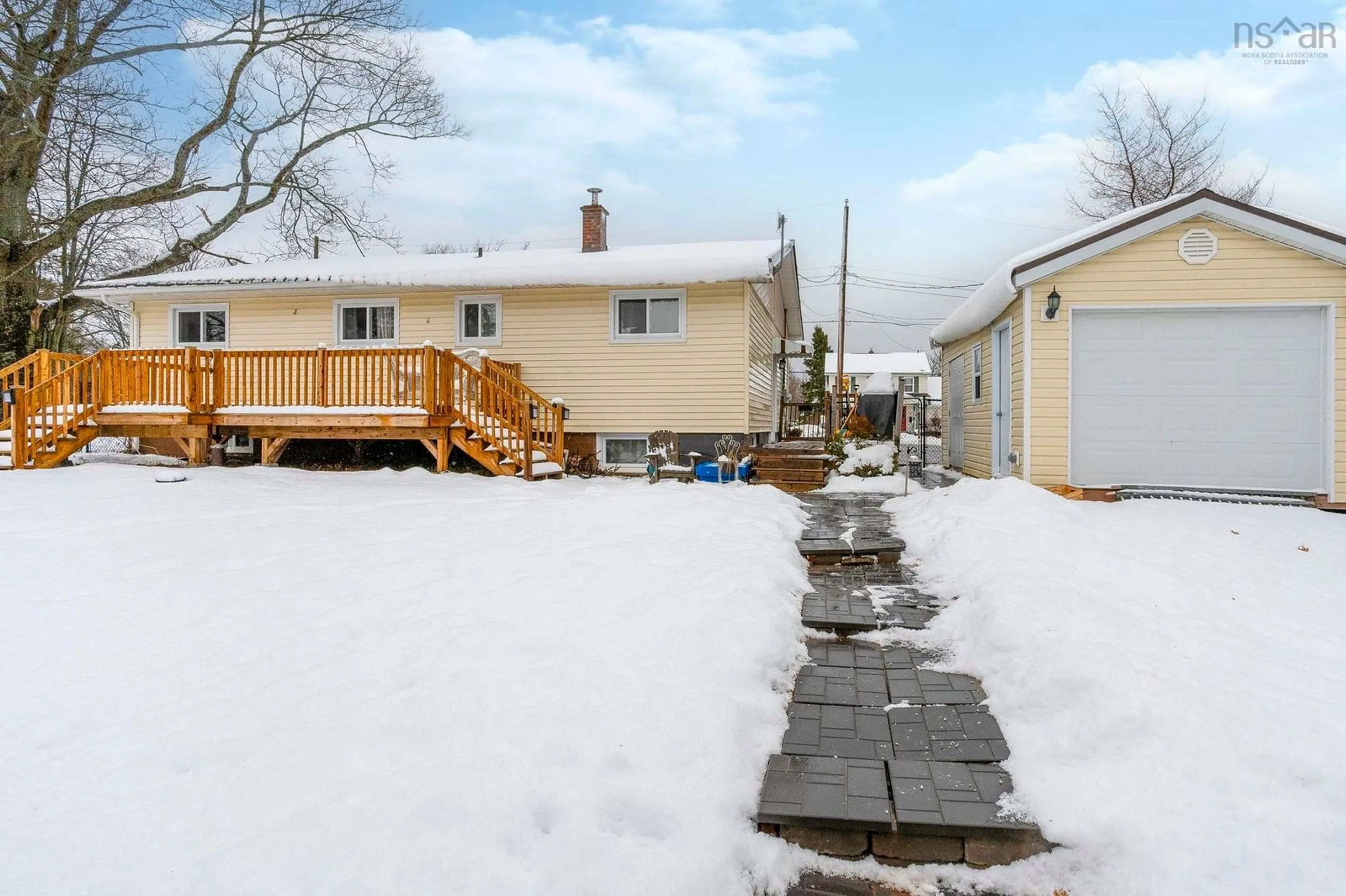 Patio, street for 30 Hillside Ave, Bible Hill Nova Scotia B2N 4K8