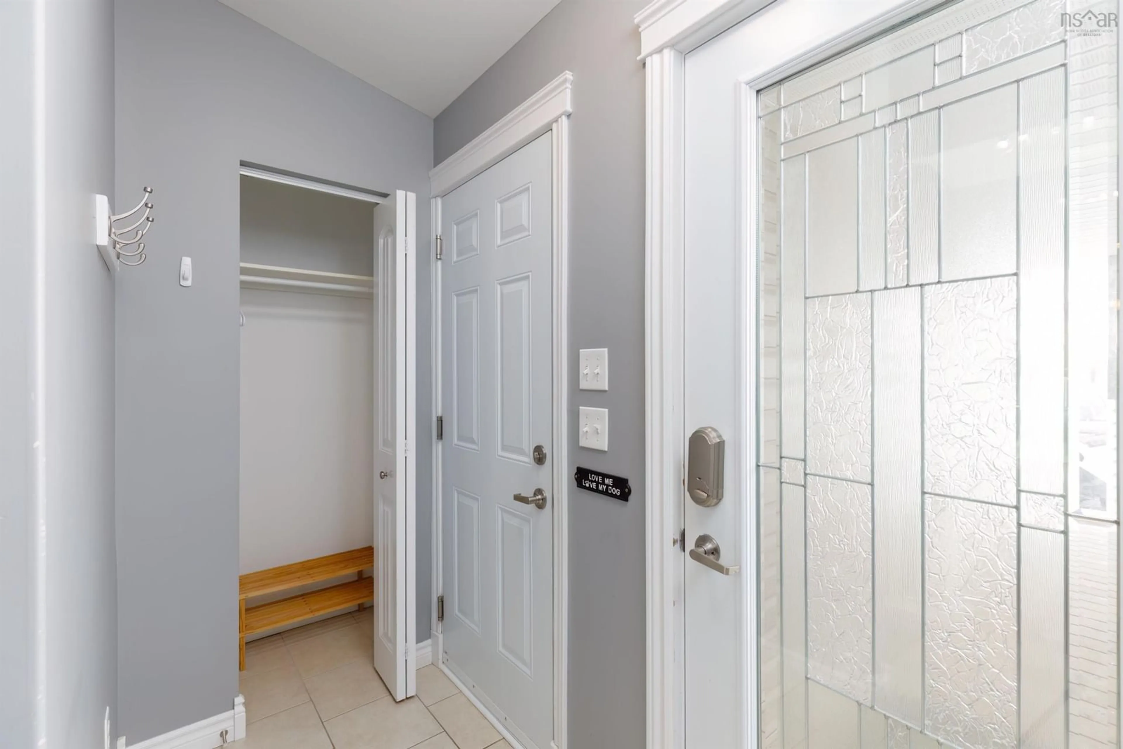 Indoor entryway for 94 Etna St, Bridgewater Nova Scotia B4V 8Z1
