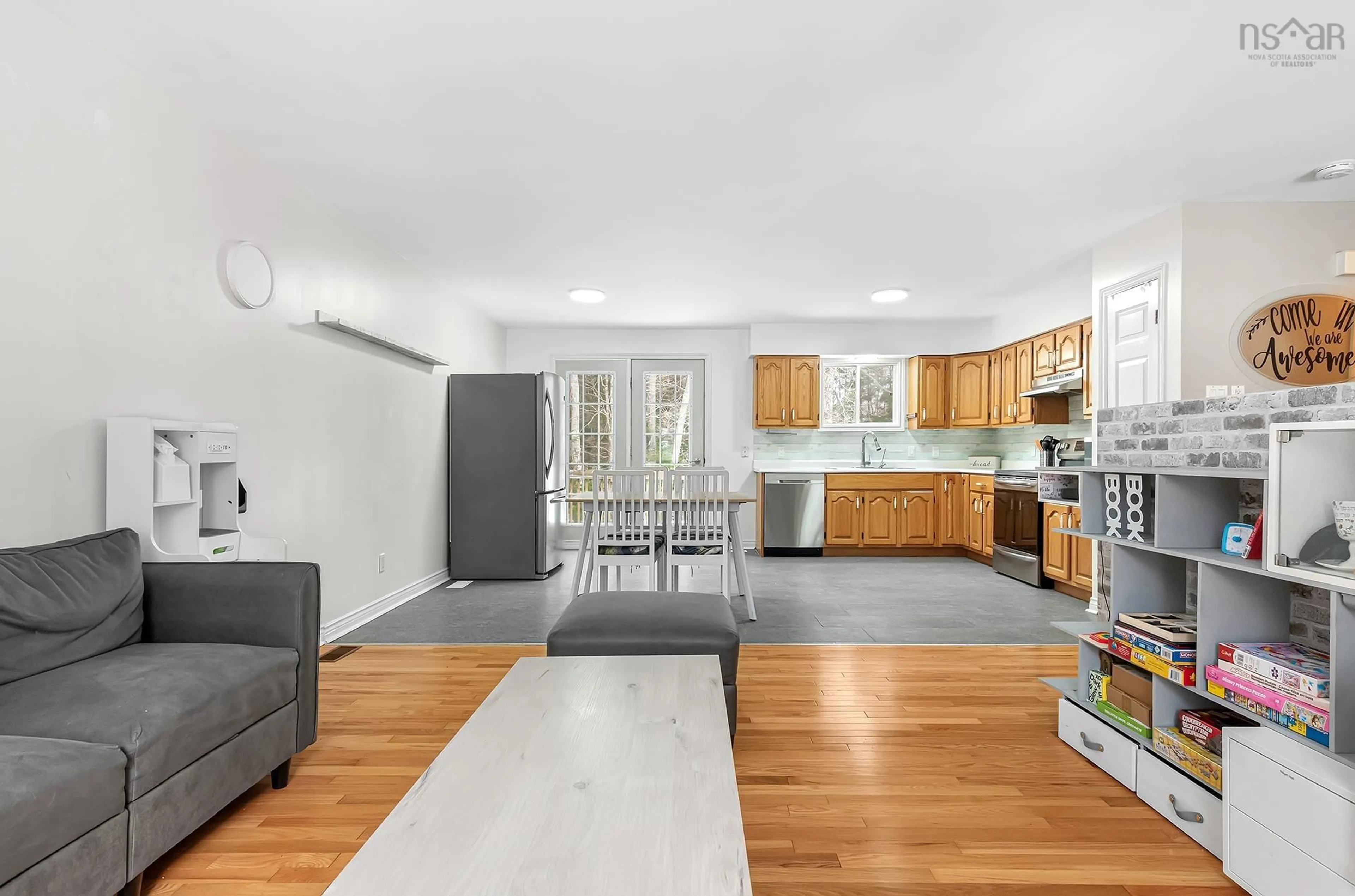 Open concept kitchen, unknown for 45 Rockcliffe Cres, Hammonds Plains Nova Scotia B3Z 1J8