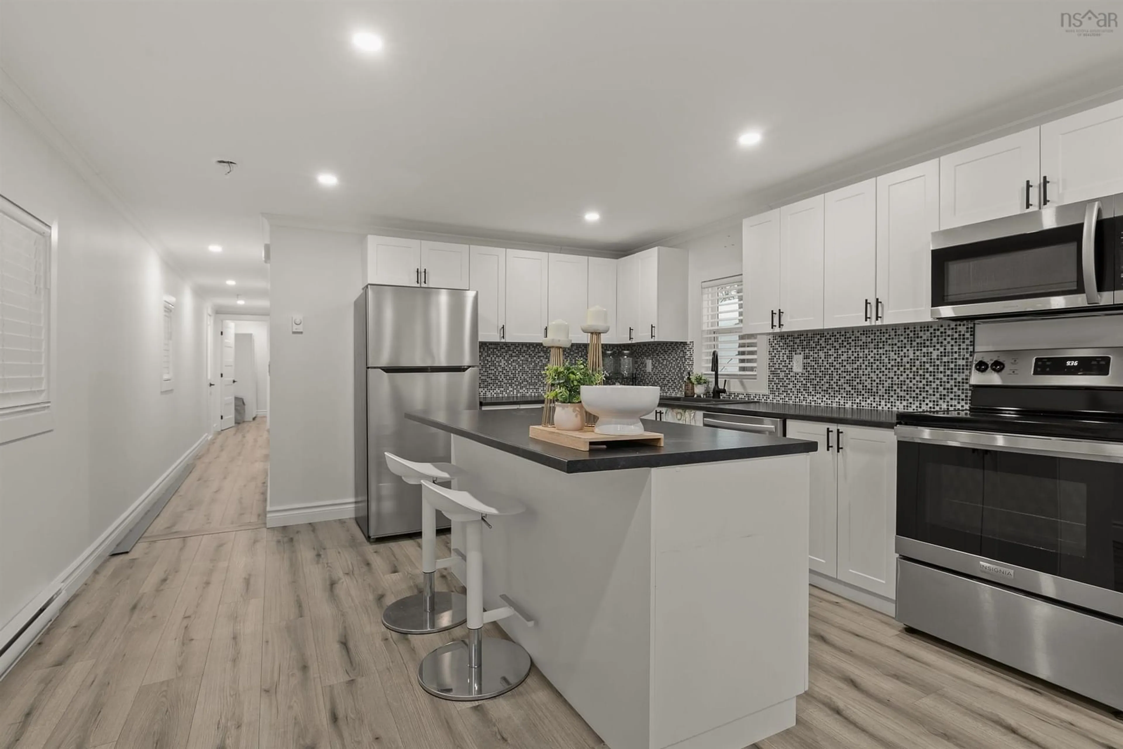 Open concept kitchen, unknown for 18 Commodore Ave, Middle Sackville Nova Scotia B4E 3B2