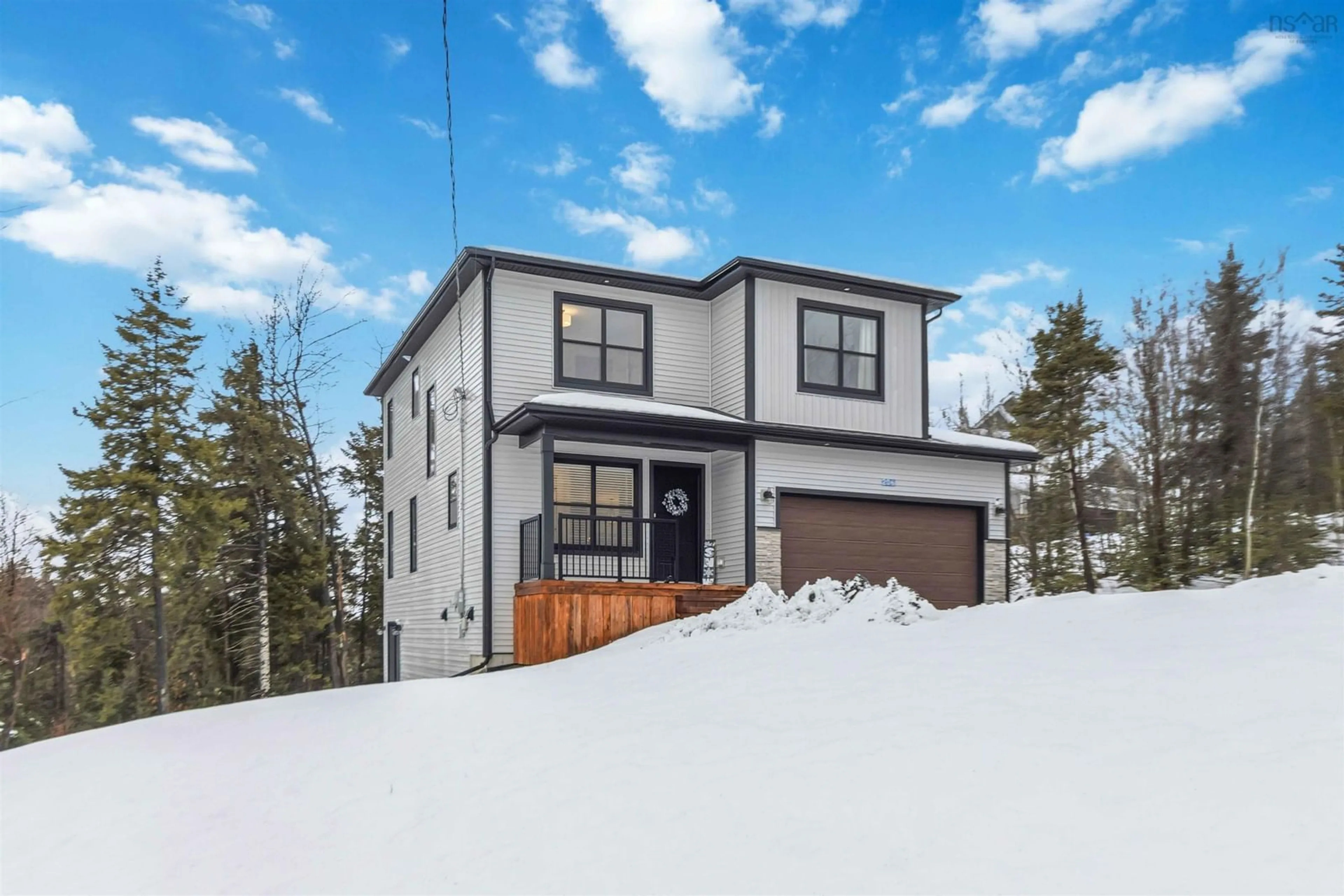 Home with vinyl exterior material, mountain view for 206 Perrin Dr, Fall River Nova Scotia B2T 1J6