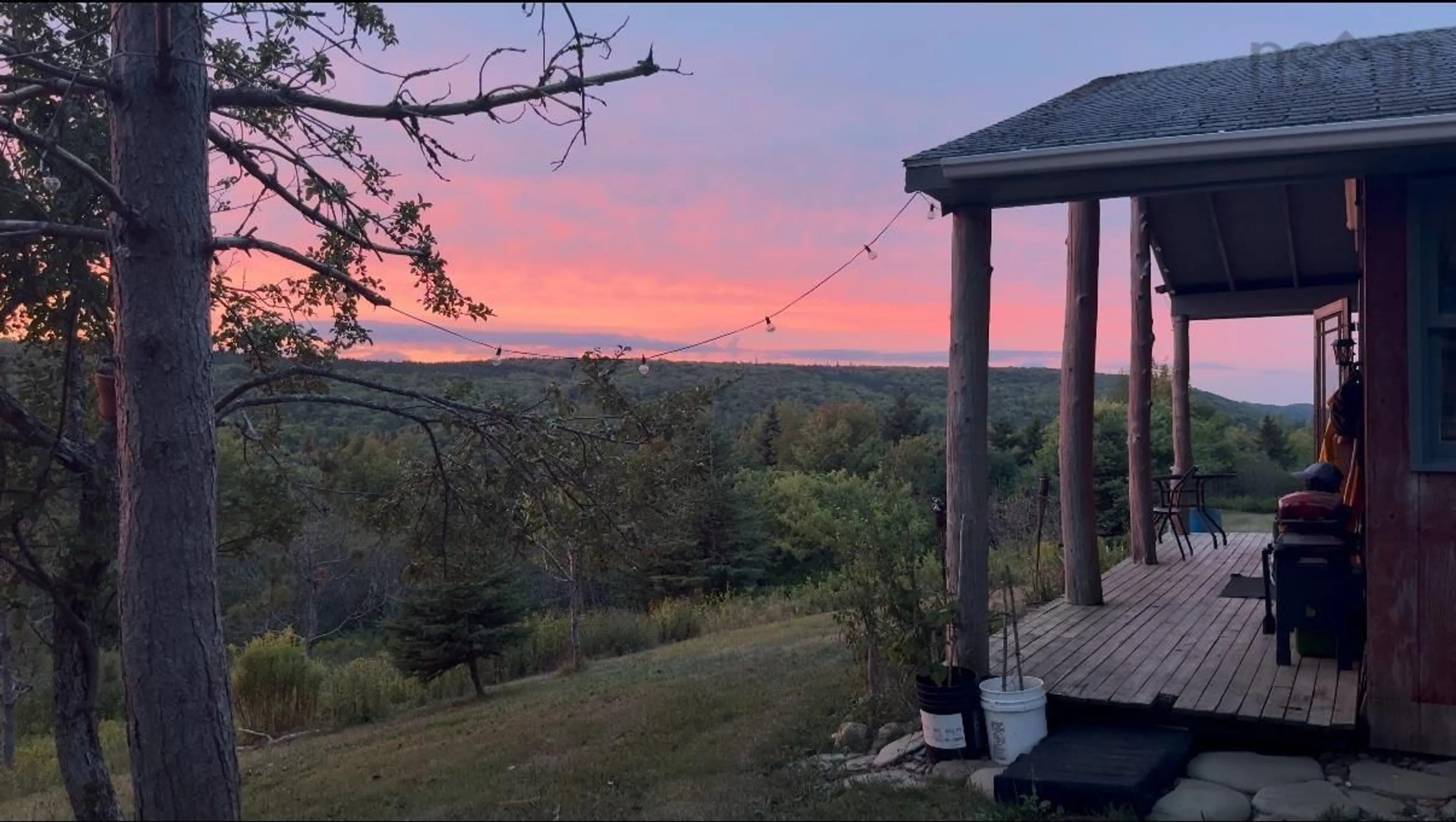 A pic from outside/outdoor area/front of a property/back of a property/a pic from drone, mountain view for Rear Boisdale, Boisdale Nova Scotia B2A 4B3