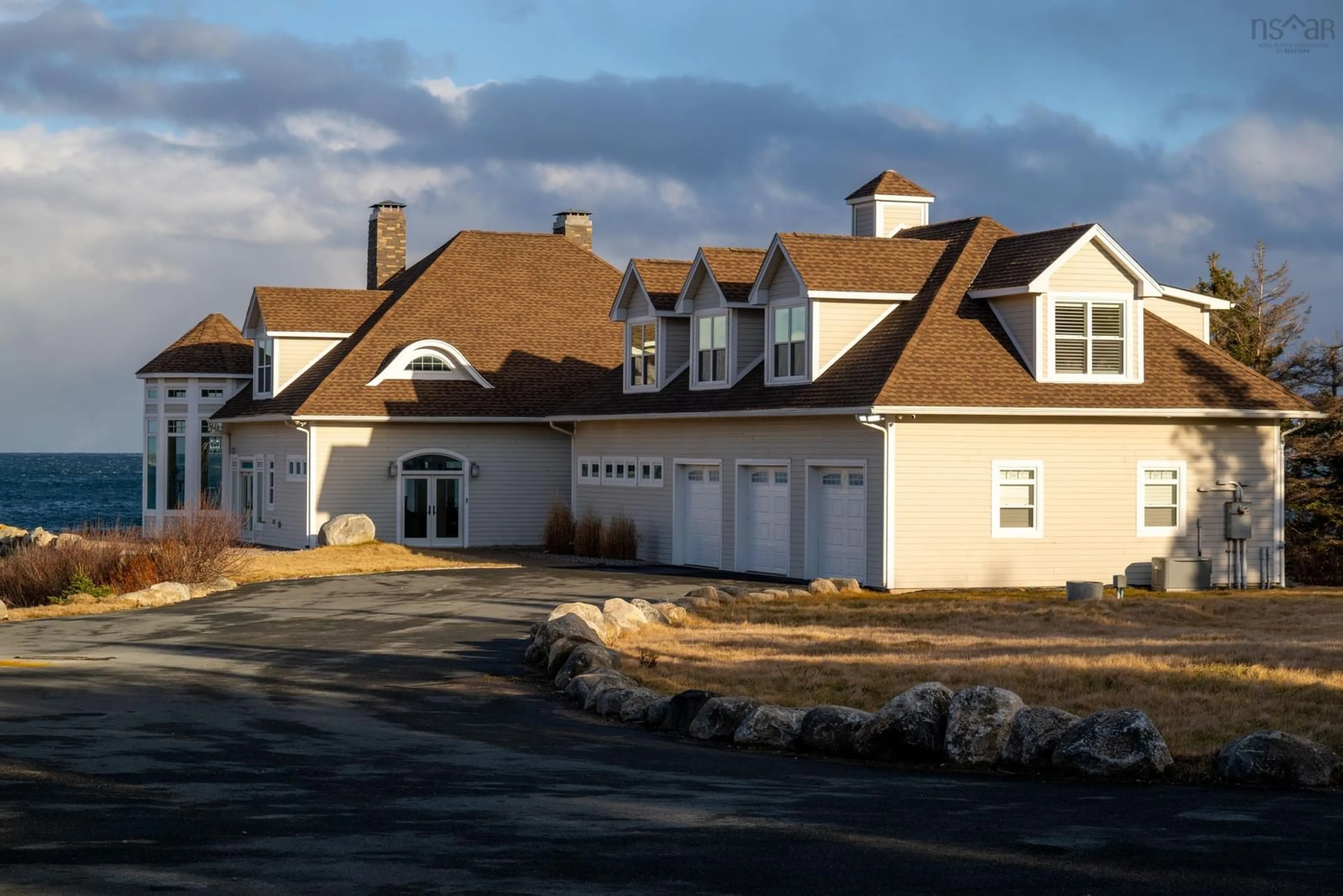 A pic from outside/outdoor area/front of a property/back of a property/a pic from drone, unknown for 446 Ketch Harbour Rd, Halibut Bay Nova Scotia B3V 1P7