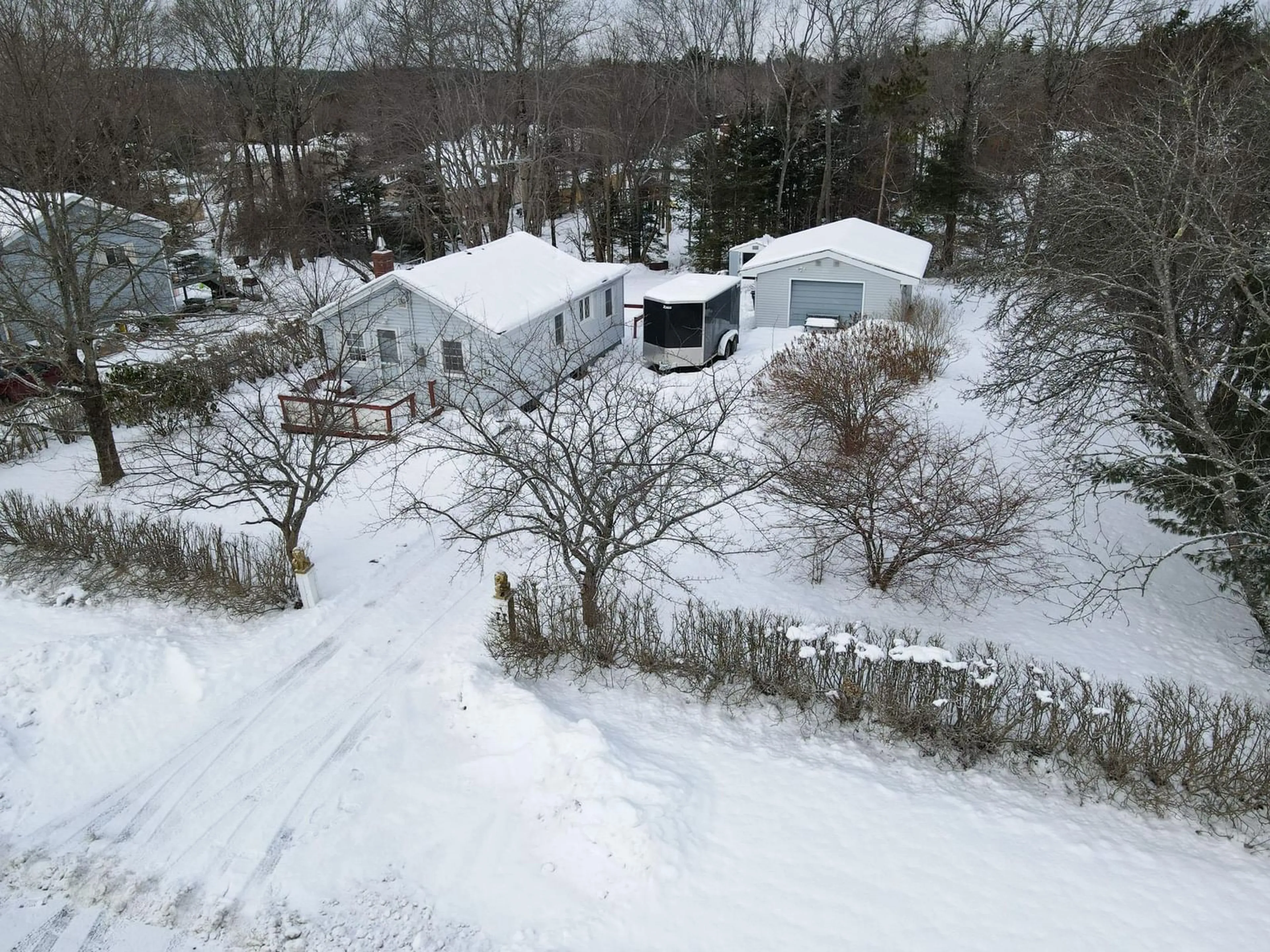 A pic from outside/outdoor area/front of a property/back of a property/a pic from drone, unknown for 11 Mill Rd, Mount Uniacke Nova Scotia B0N 1Z0
