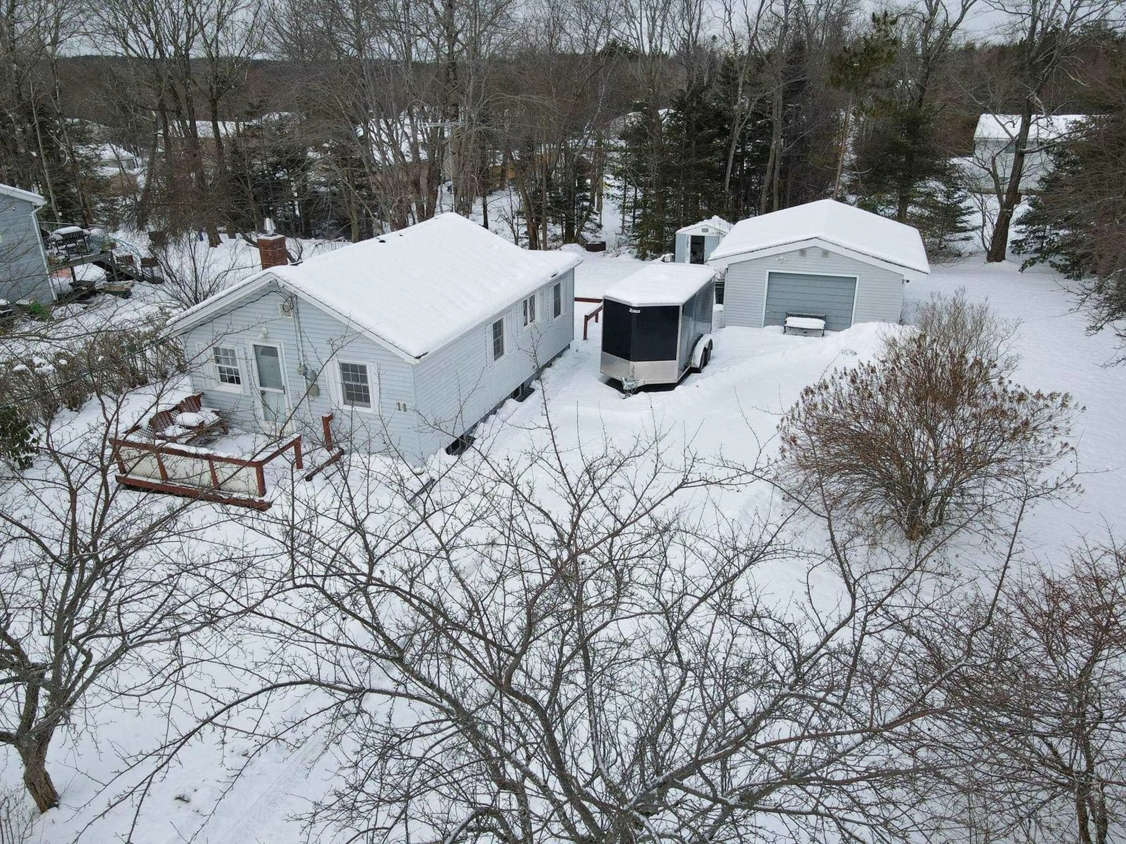 A pic from outside/outdoor area/front of a property/back of a property/a pic from drone, street for 11 Mill Rd, Mount Uniacke Nova Scotia B0N 1Z0