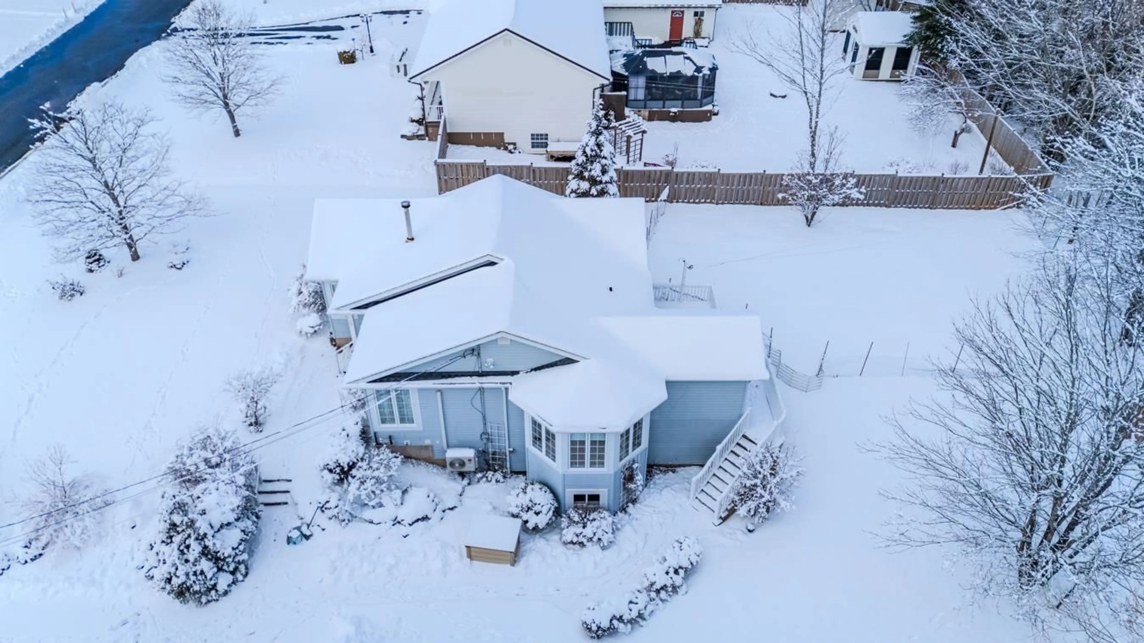 A pic from outside/outdoor area/front of a property/back of a property/a pic from drone, street for 40 Silverwood Dr., Valley Nova Scotia B2N 6Y6