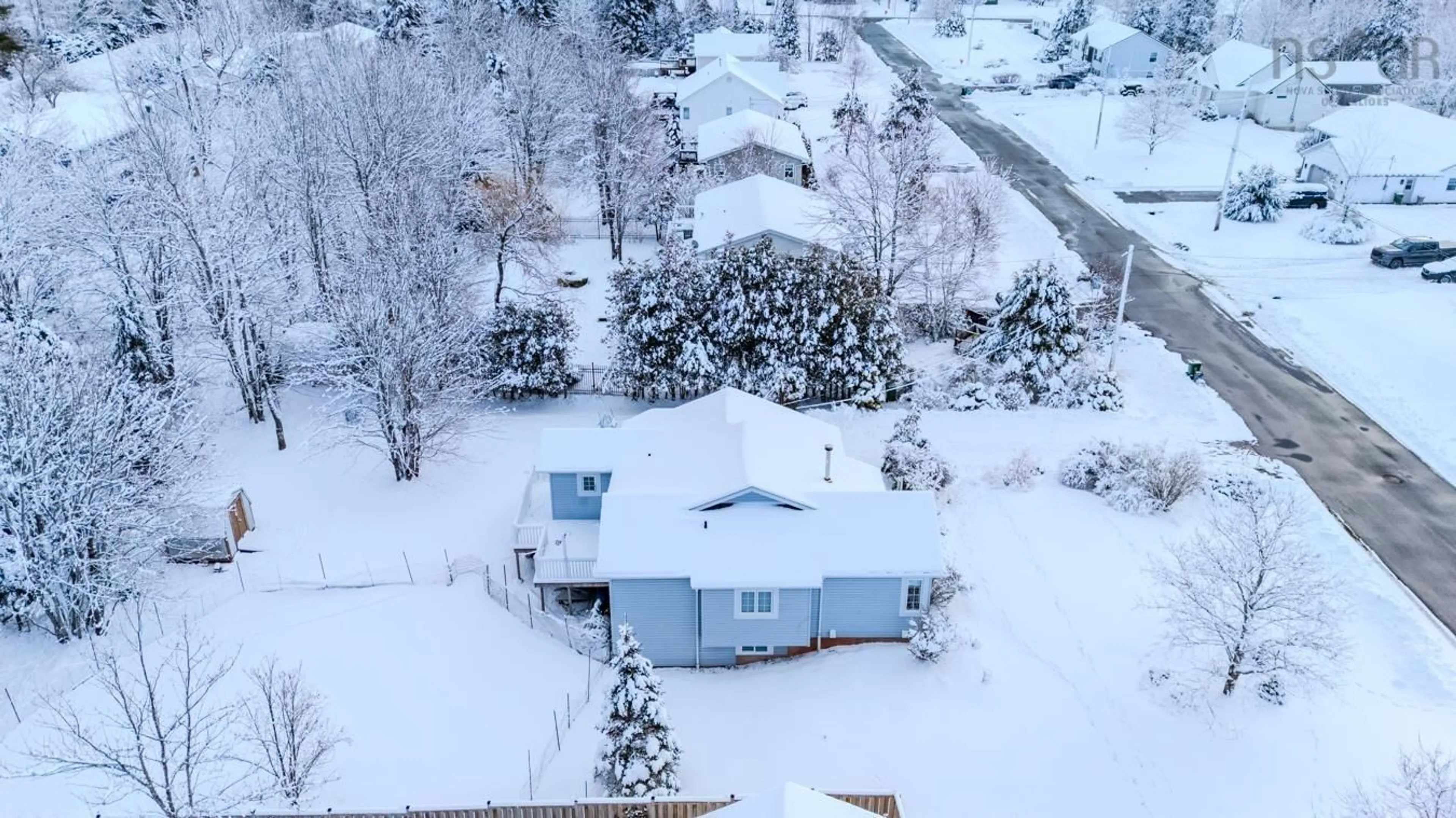 A pic from outside/outdoor area/front of a property/back of a property/a pic from drone, unknown for 40 Silverwood Dr., Valley Nova Scotia B2N 6Y6