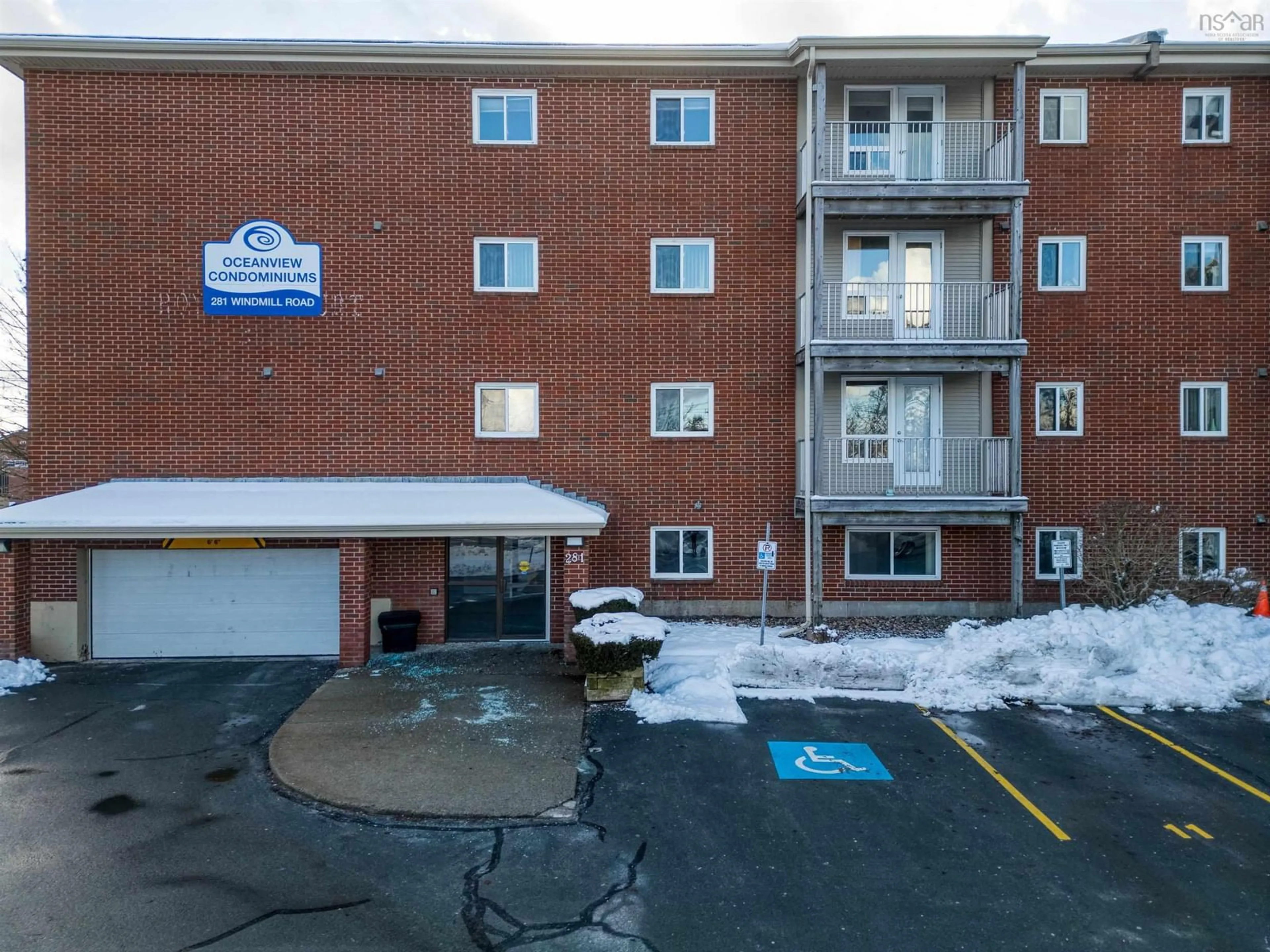 A pic from outside/outdoor area/front of a property/back of a property/a pic from drone, unknown for 281 Windmill Rd #240, Dartmouth Nova Scotia B3A 4P9