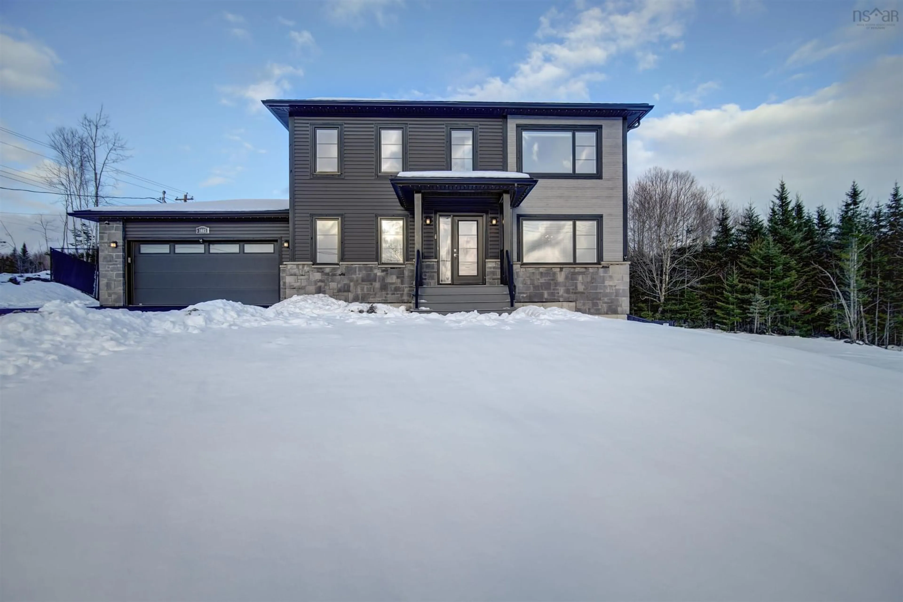 A pic from outside/outdoor area/front of a property/back of a property/a pic from drone, street for 1465 Mccabe Lake Dr, Middle Sackville Nova Scotia B4E 0P5