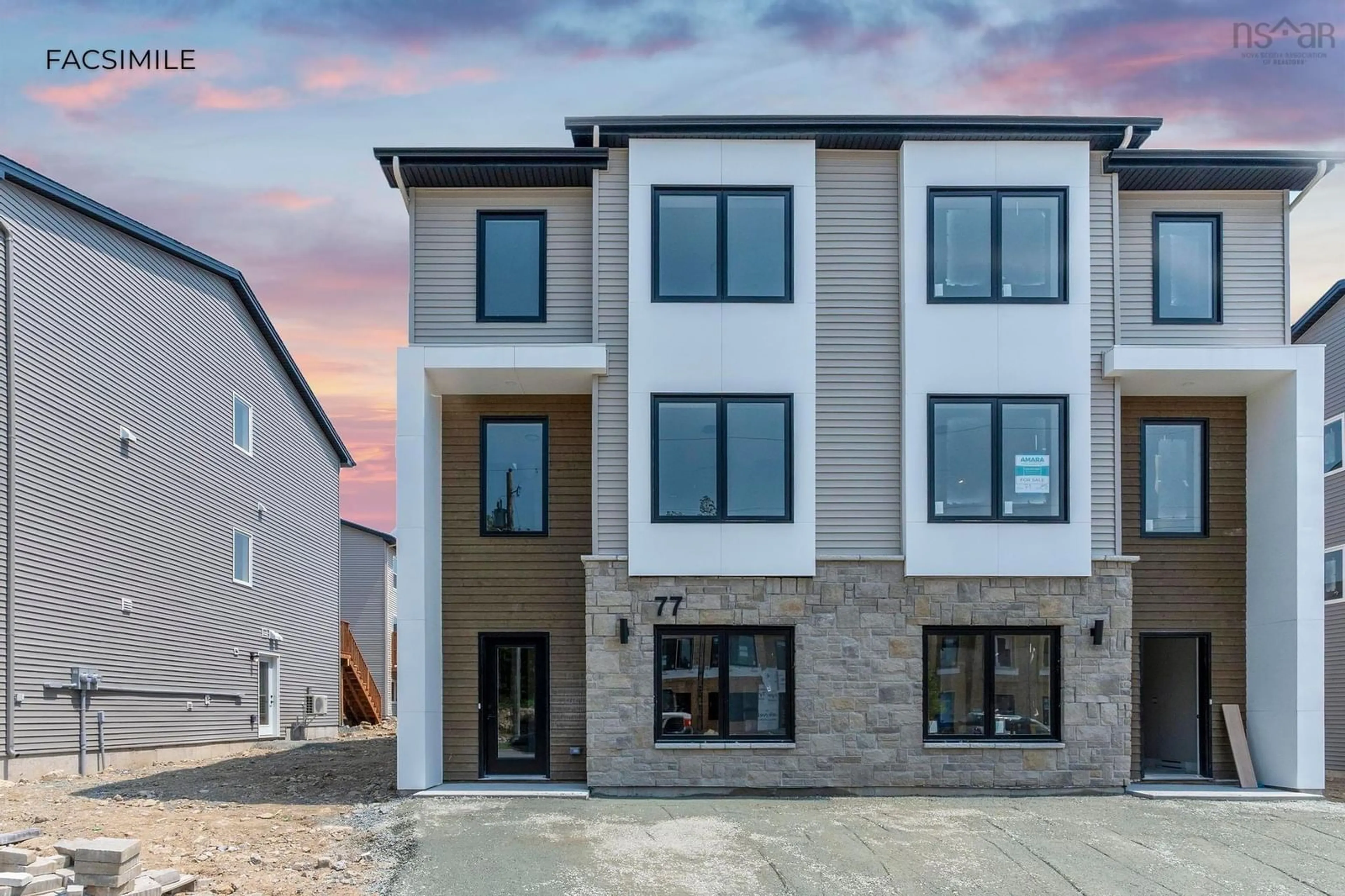 Home with brick exterior material, street for Lot 55A Honeygold Dr, Halifax Nova Scotia B3R 2H8