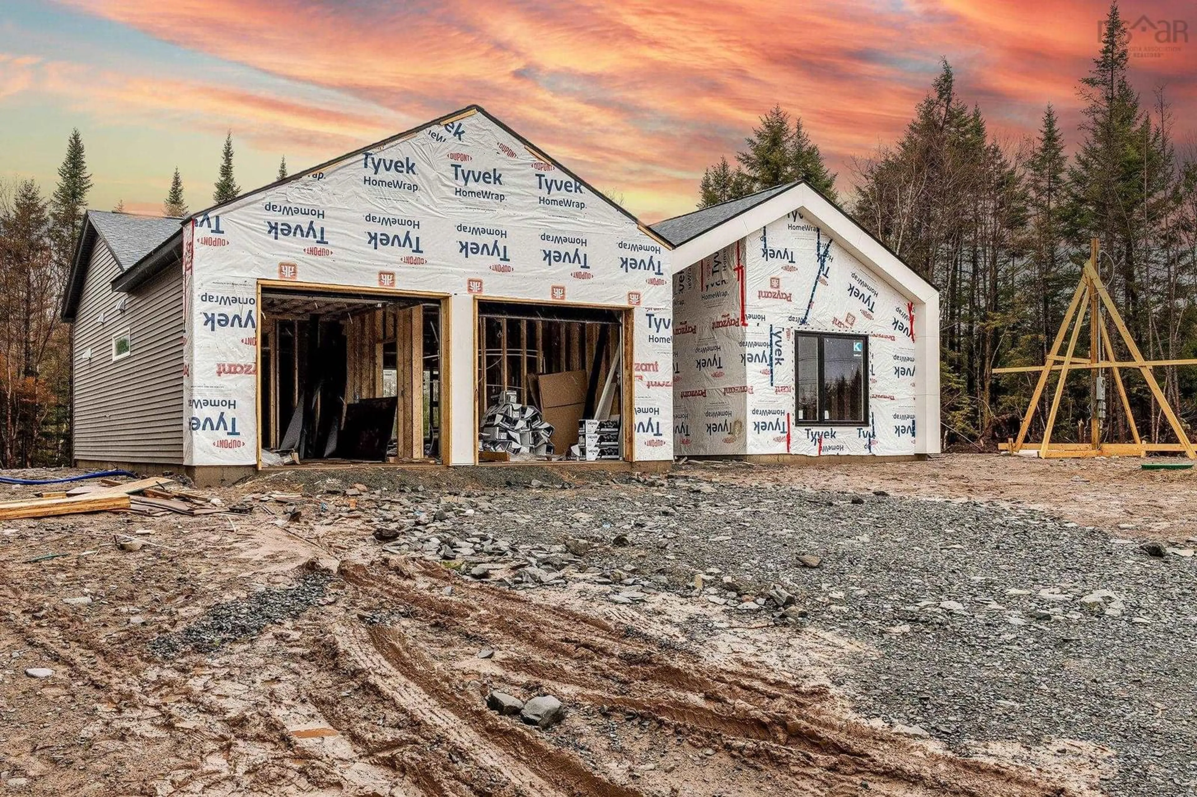 Home with vinyl exterior material, building for Lot 5019 418 Zaffre Dr, Middle Sackville Nova Scotia B4E 3C6