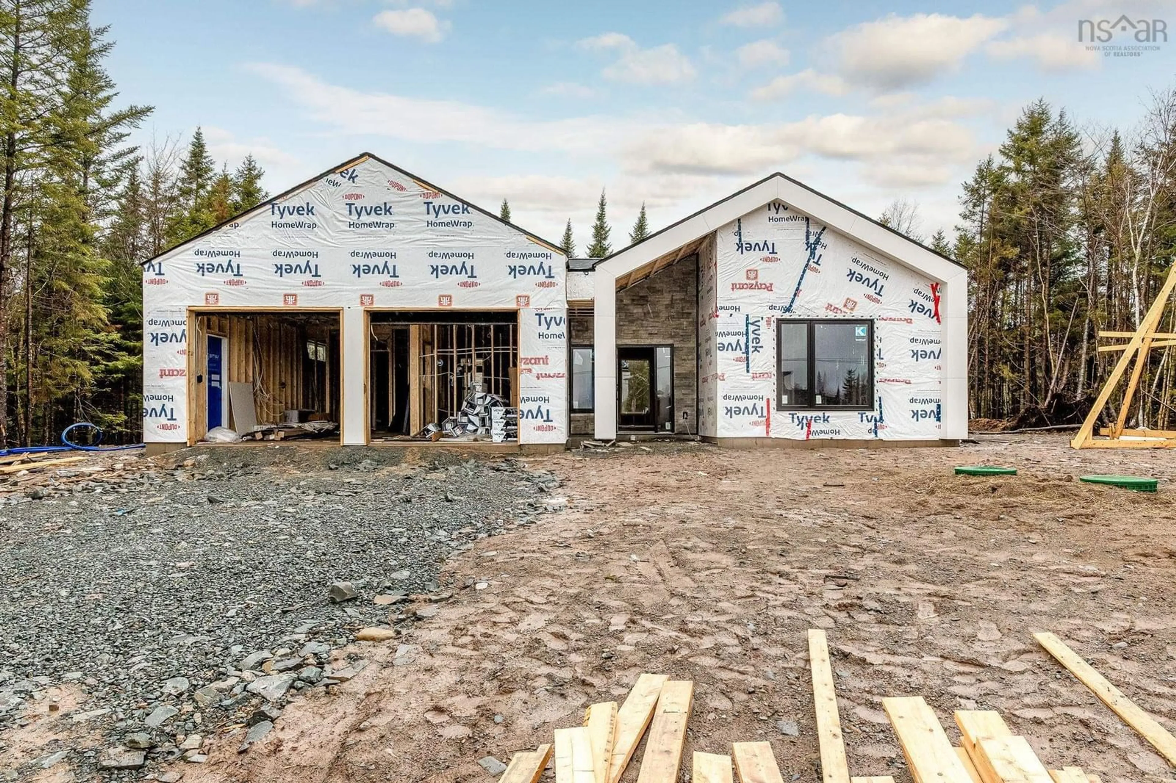 Home with vinyl exterior material, building for Lot 5019 418 Zaffre Dr, Middle Sackville Nova Scotia B4E 3C6