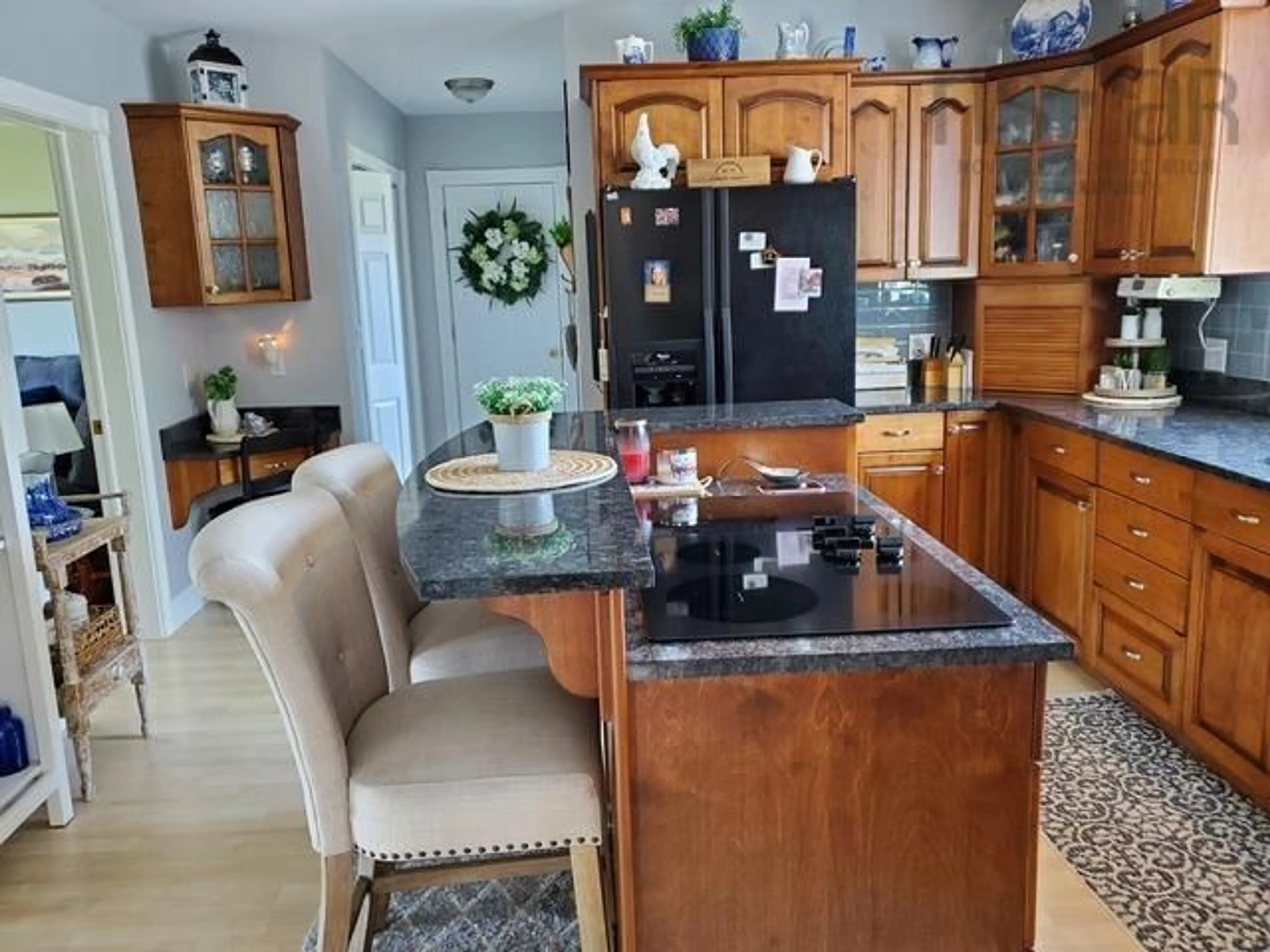 Open concept kitchen, ceramic/tile floor for 5226 Hwy #3, Shag Harbour Nova Scotia B0W 3B0