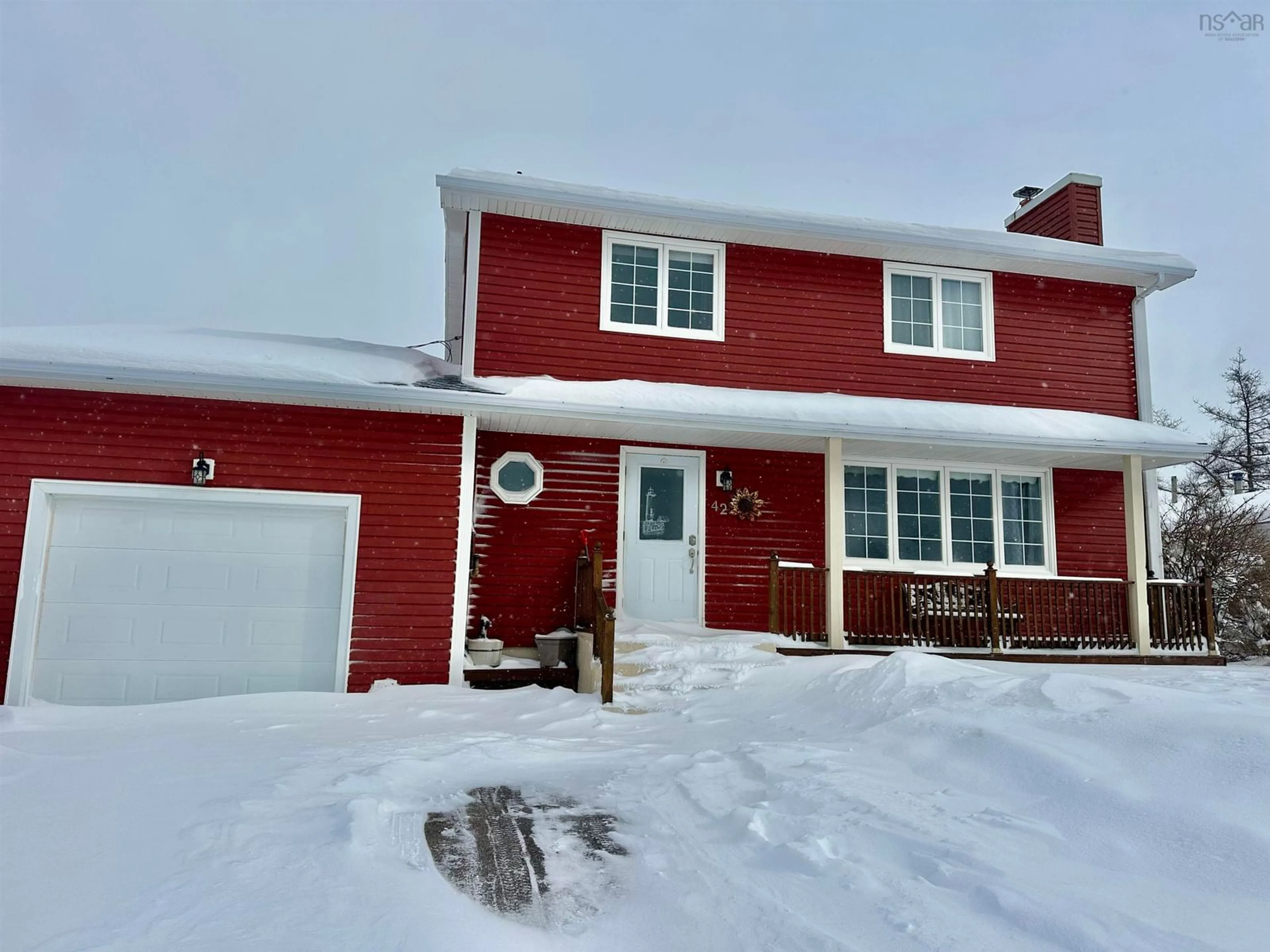 A pic from outside/outdoor area/front of a property/back of a property/a pic from drone, street for 42 Napean St, Port Hawkesbury Nova Scotia B9A 1P2