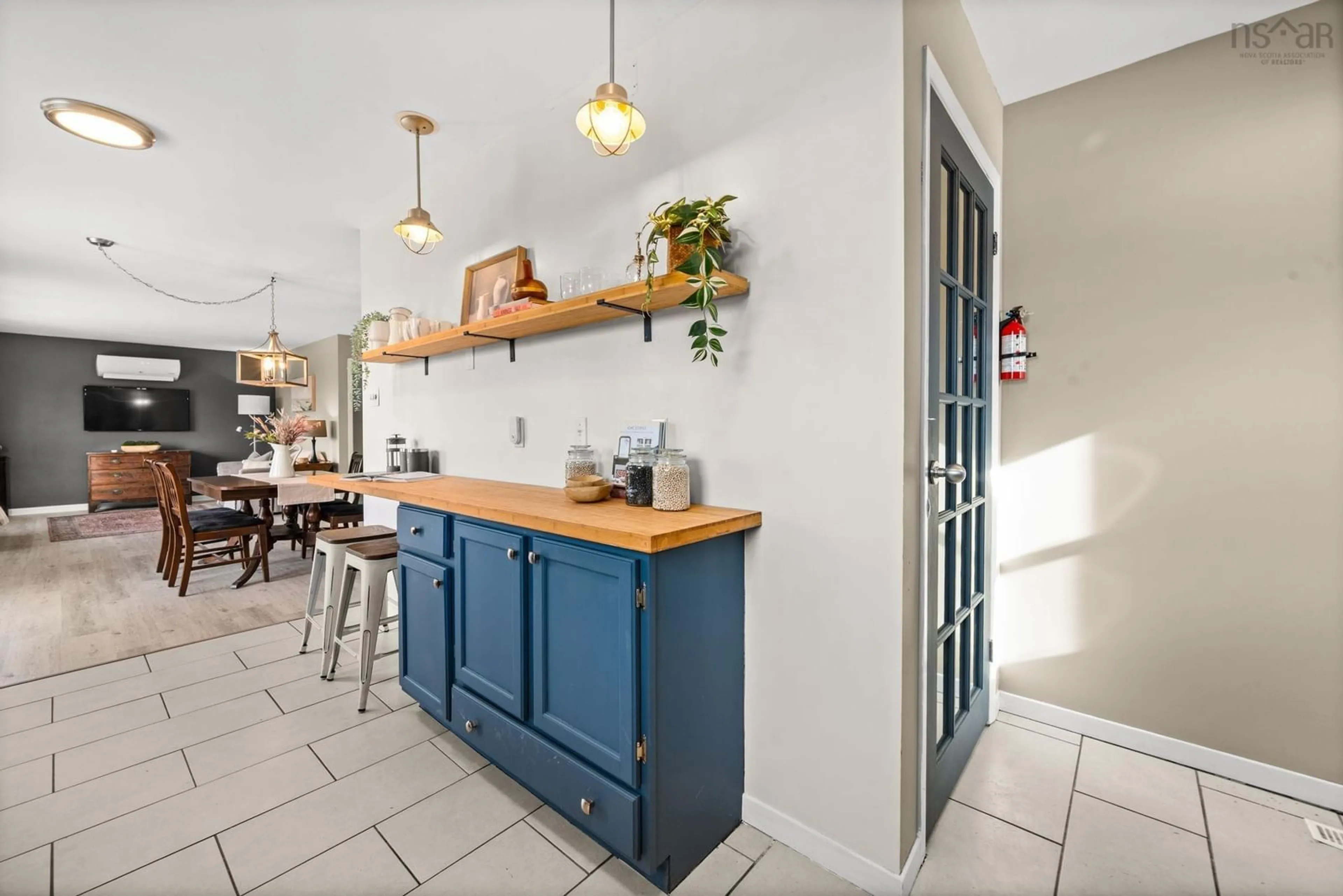 Open concept kitchen, ceramic/tile floor for 8554 Peggys Cove Rd, Indian Harbour Nova Scotia B3Z 3P4