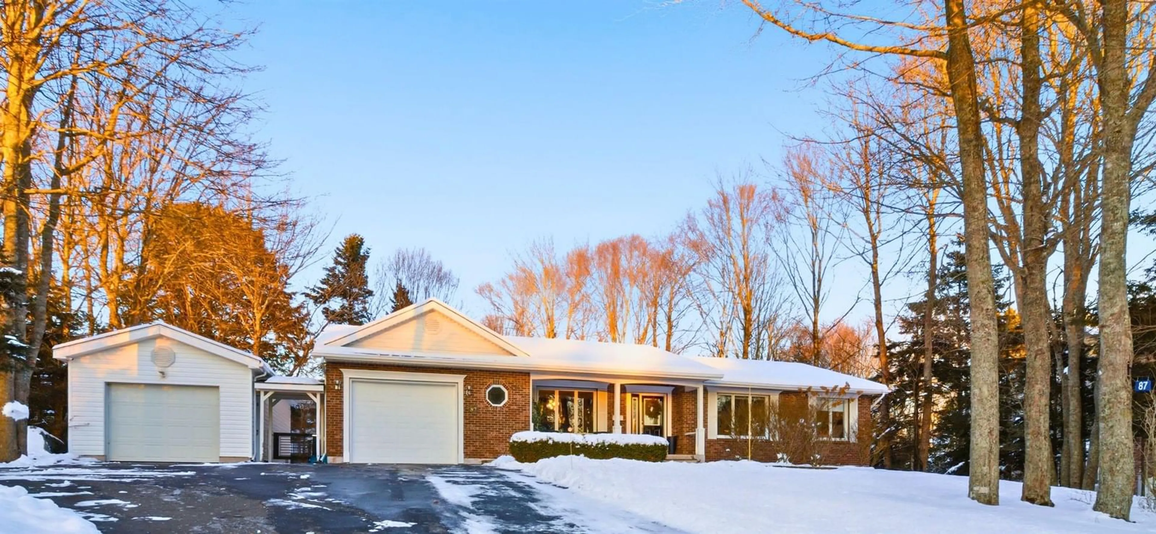 Home with brick exterior material, street for 87 Saywood Dr, Bible Hill Nova Scotia B6L 4H1