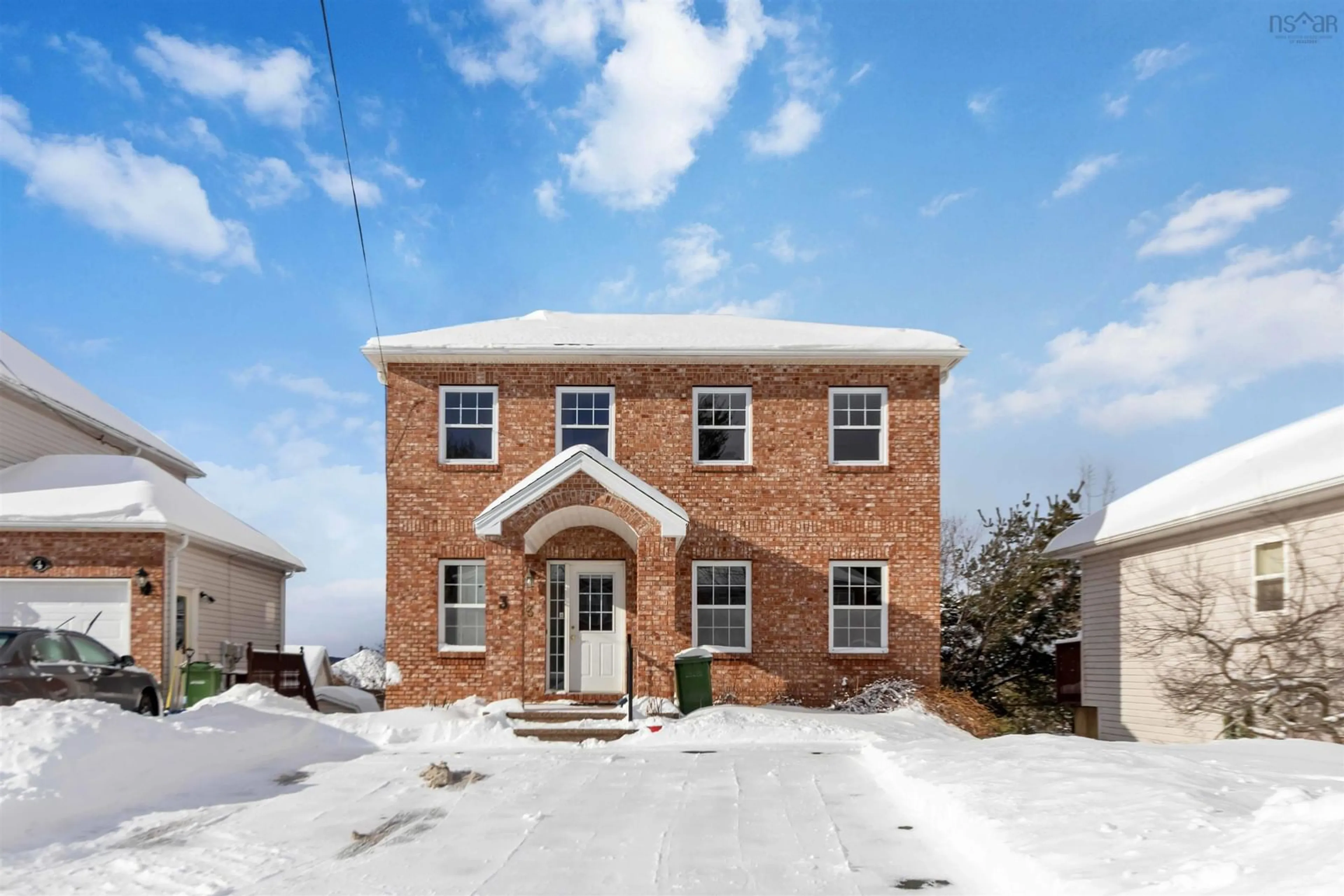 Home with brick exterior material, street for 3 Binnacle Crt, Bedford Nova Scotia B4A 4A3