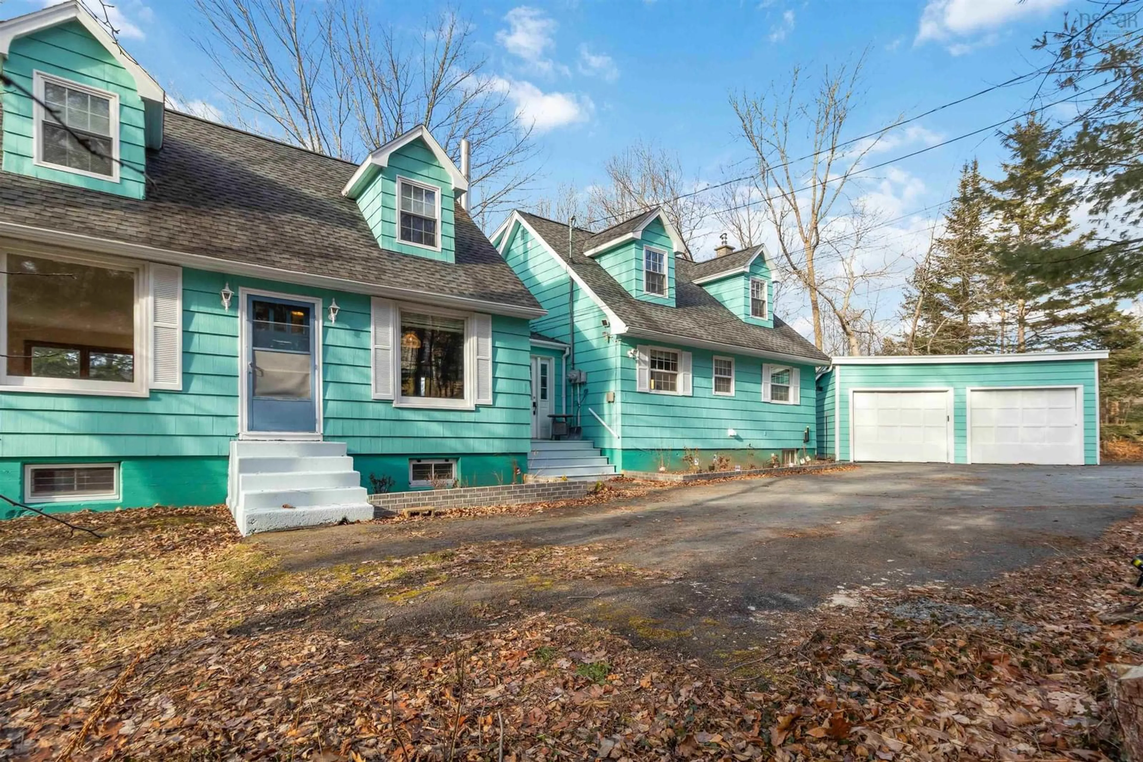 Home with vinyl exterior material, street for 3577/3577A Highway 2 Hwy, Fletchers Lake Nova Scotia B2T 1H7