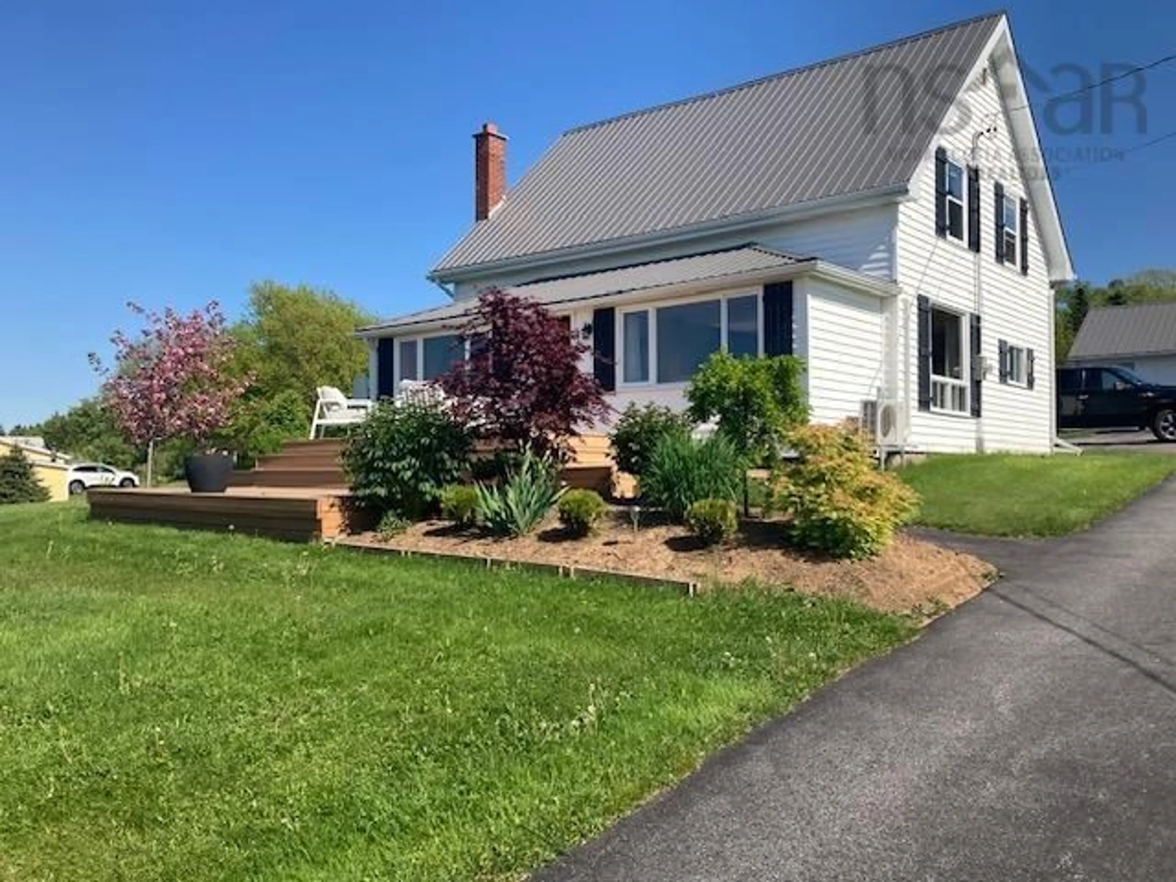 A pic from outside/outdoor area/front of a property/back of a property/a pic from drone, street for 676 Highway 201, Moschelle Nova Scotia B0S 1A0