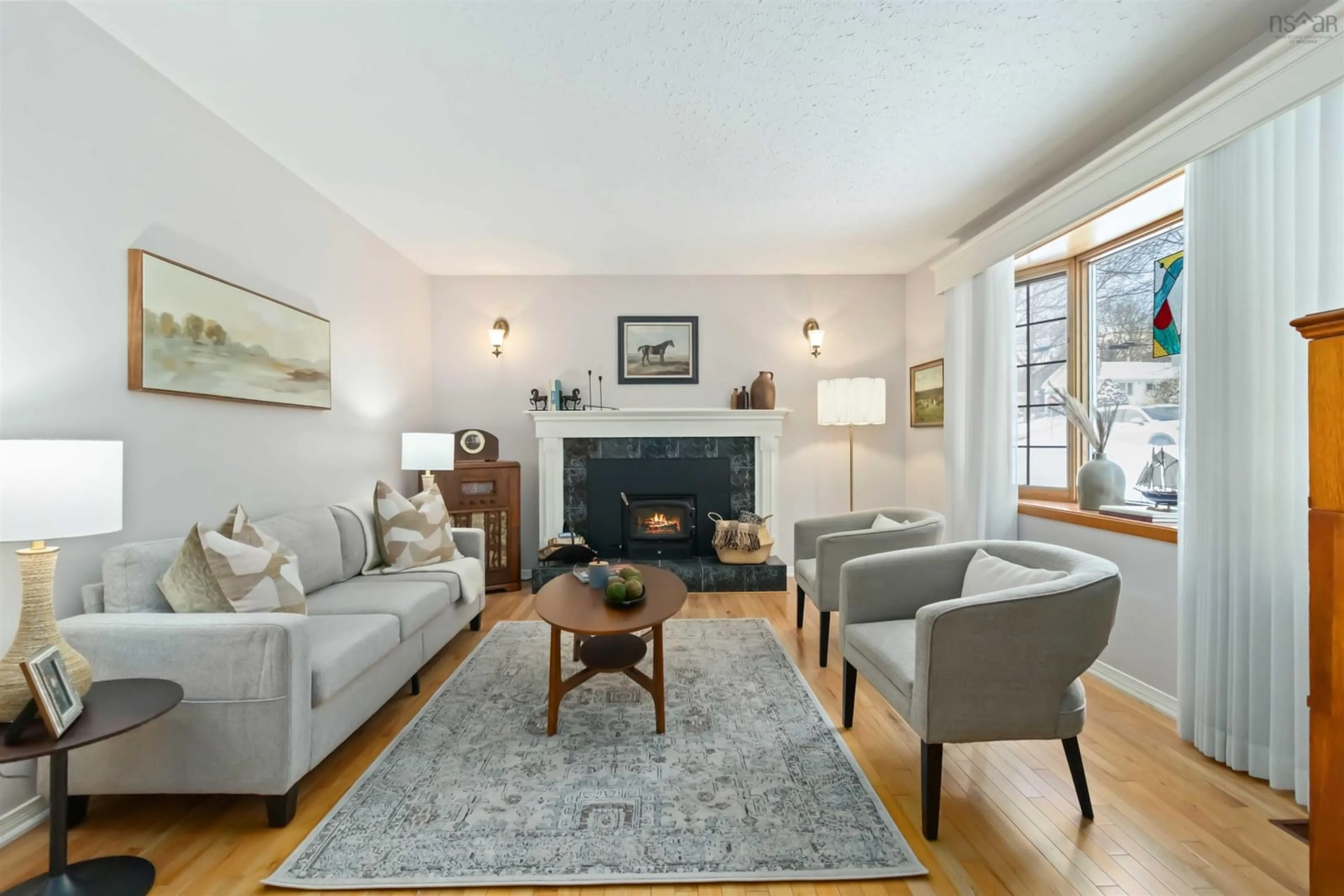 Living room with furniture, unknown for 88 Beaumont Dr, Lower Sackville Nova Scotia B4C 1V6