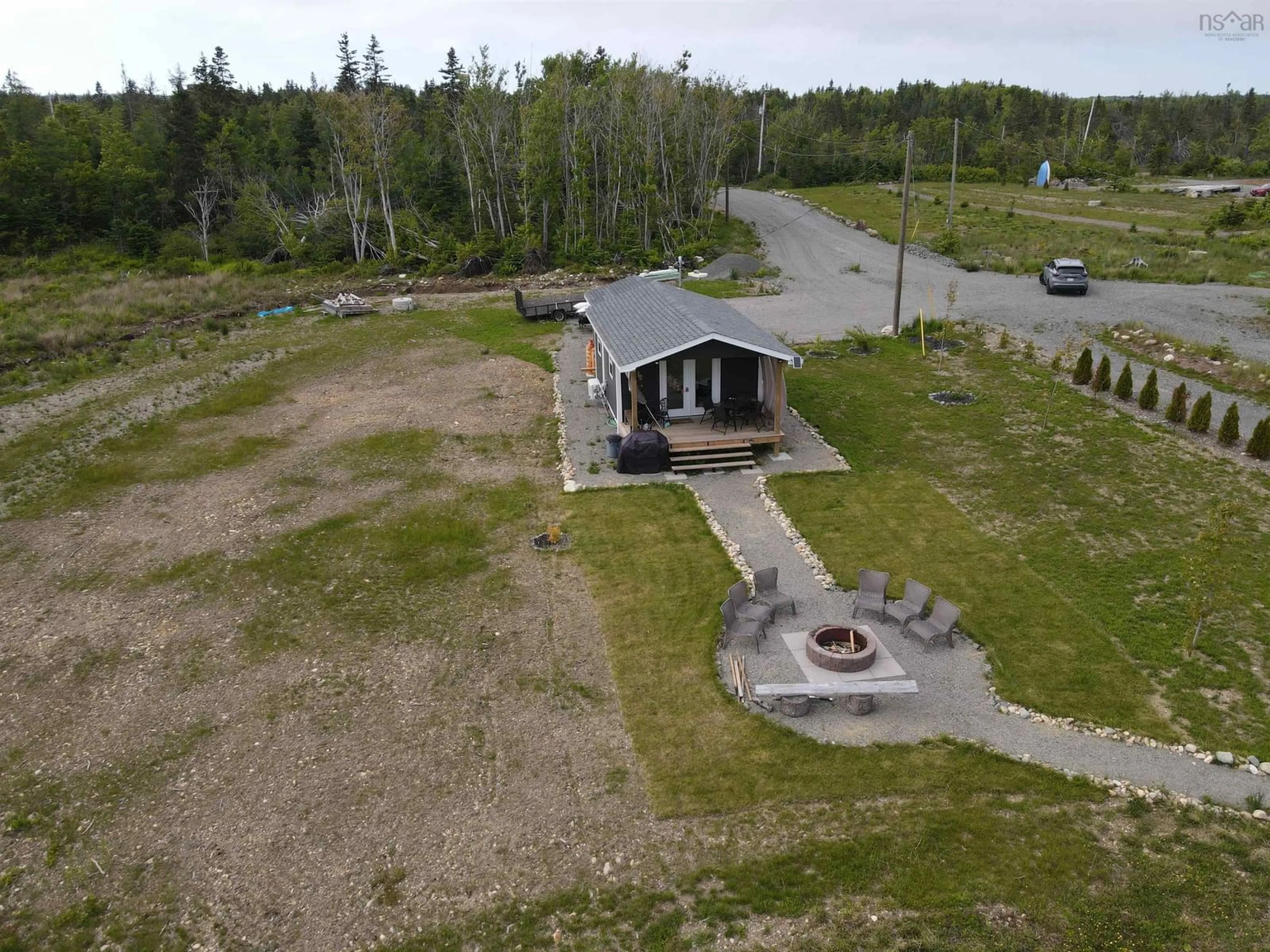 A pic from outside/outdoor area/front of a property/back of a property/a pic from drone, unknown for 202 Catalone Gut Rd, Catalone Nova Scotia B1C 2E5