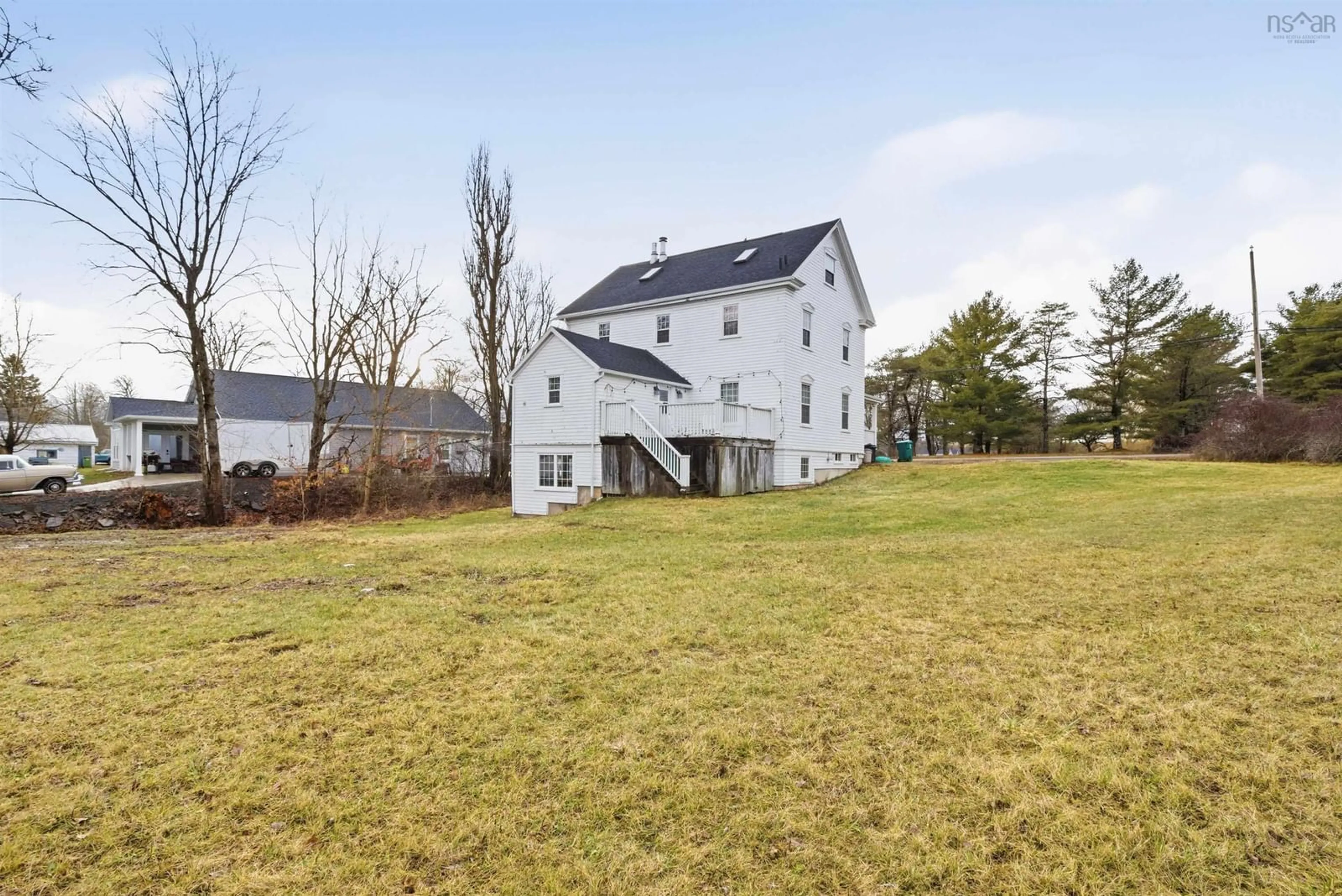 A pic from outside/outdoor area/front of a property/back of a property/a pic from drone, unknown for 15 Falmouth Dyke Rd, Falmouth Nova Scotia B0P 1L0