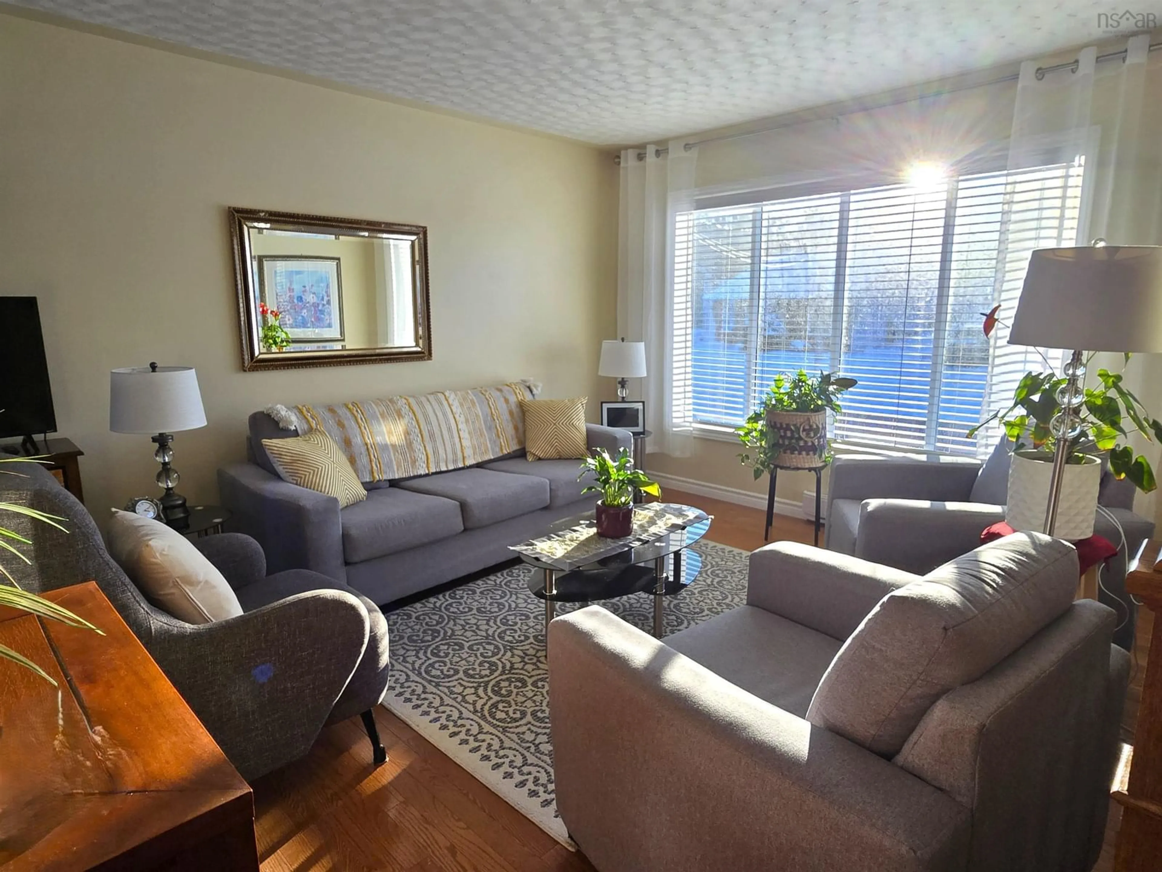 Living room with furniture, unknown for 5 Nausett Cres, Dartmouth Nova Scotia B2W 5A2